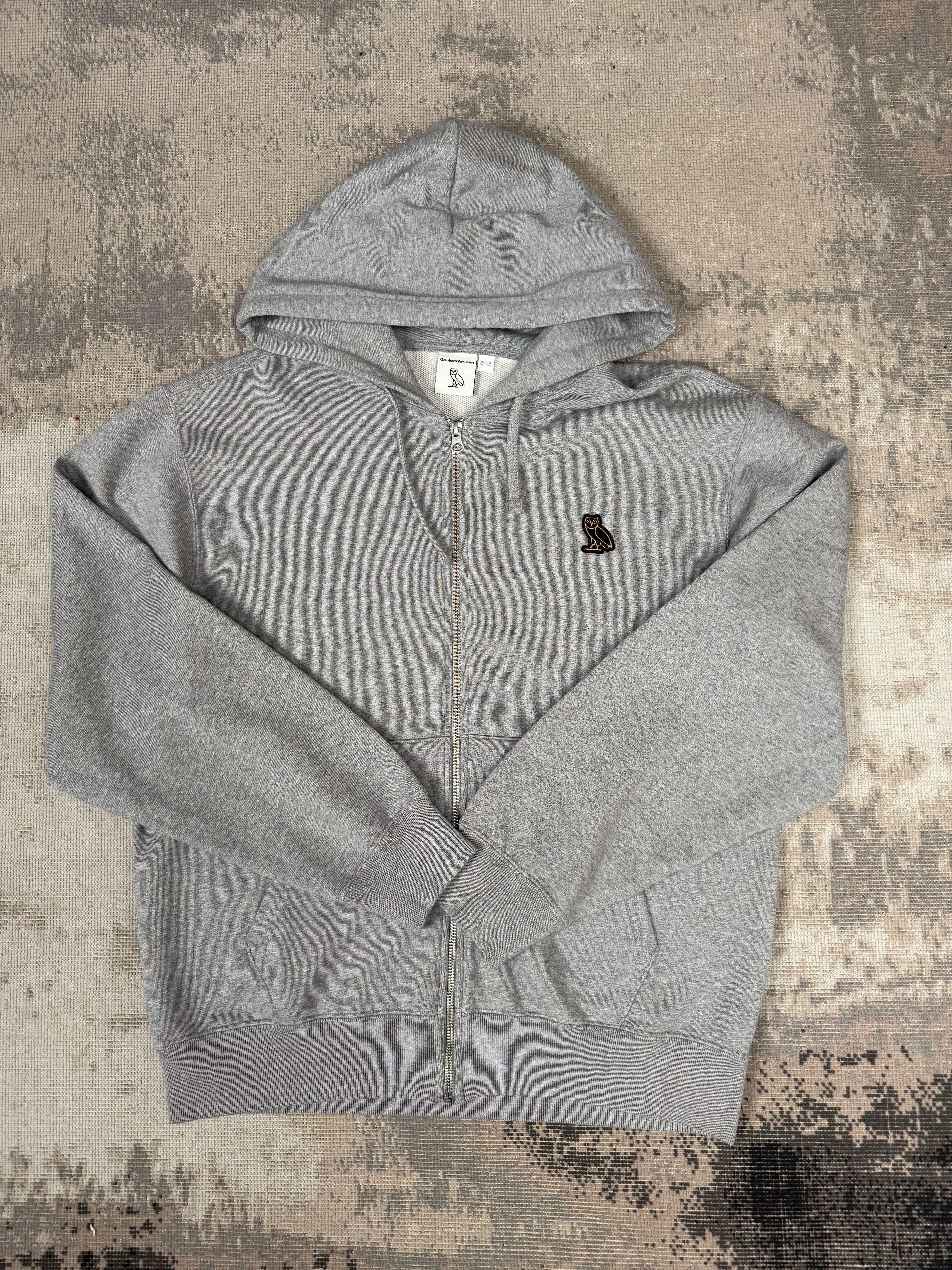 October's Very Own - OVO Zip-Up Hoodie - Grey (Unused) October's Very Own