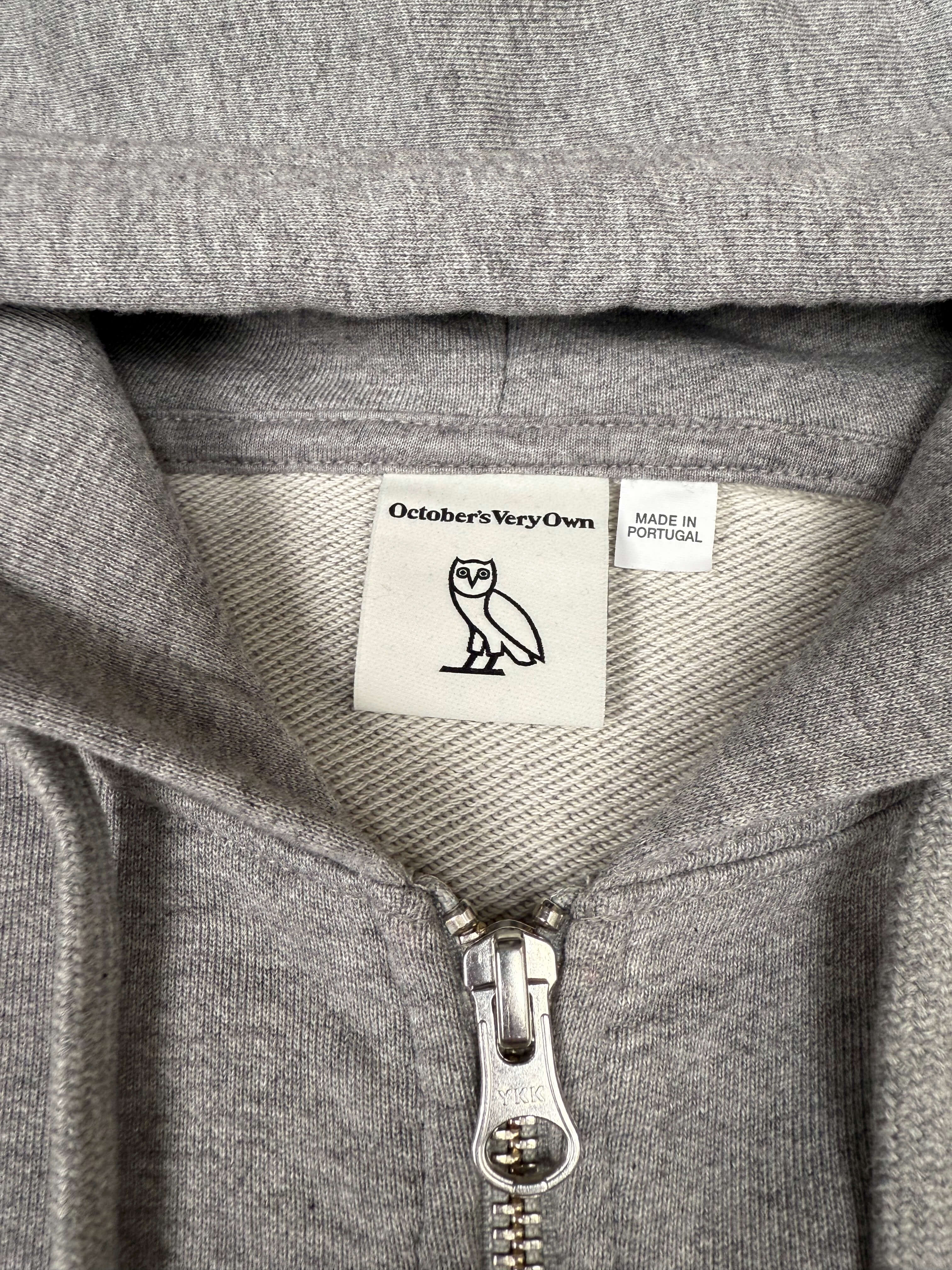 October's Very Own - OVO Zip-Up Hoodie - Grey (Unused) October's Very Own