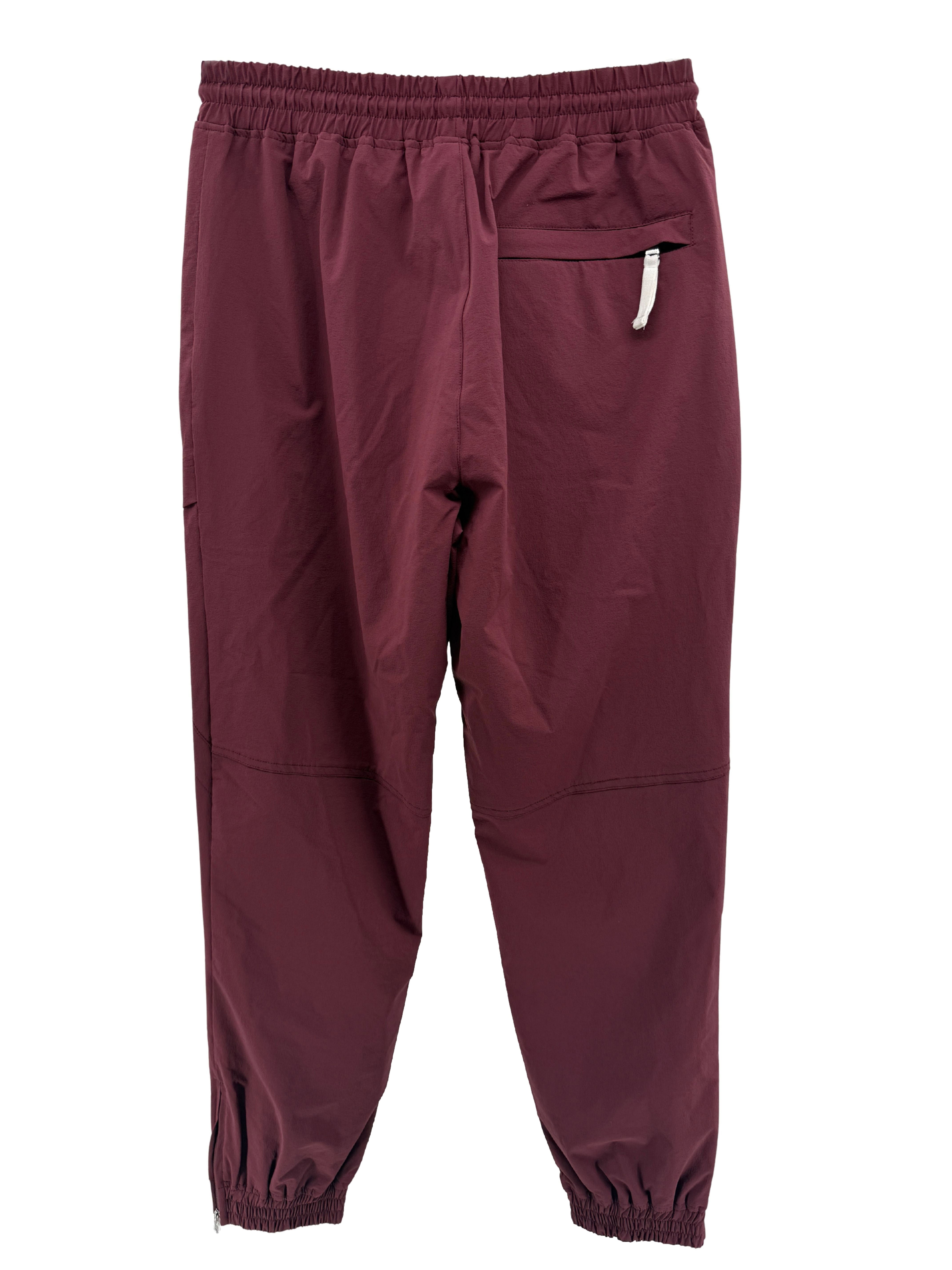 KITH Shell Track Pants - Burgundy (Unused)