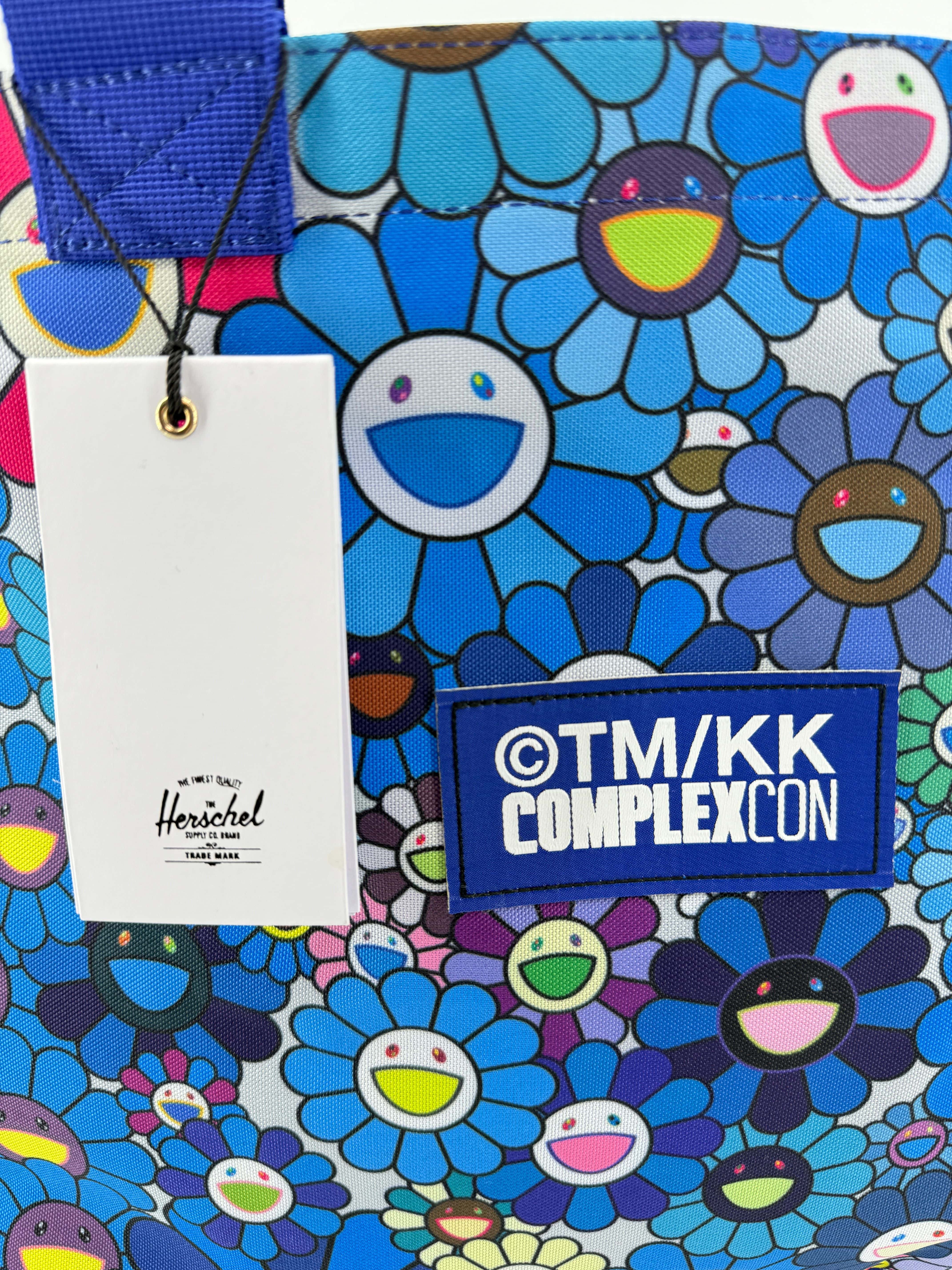 Takashi Murakami x Herschel Supply Co. ComplexCon Tote Bag - Blue (Unused)