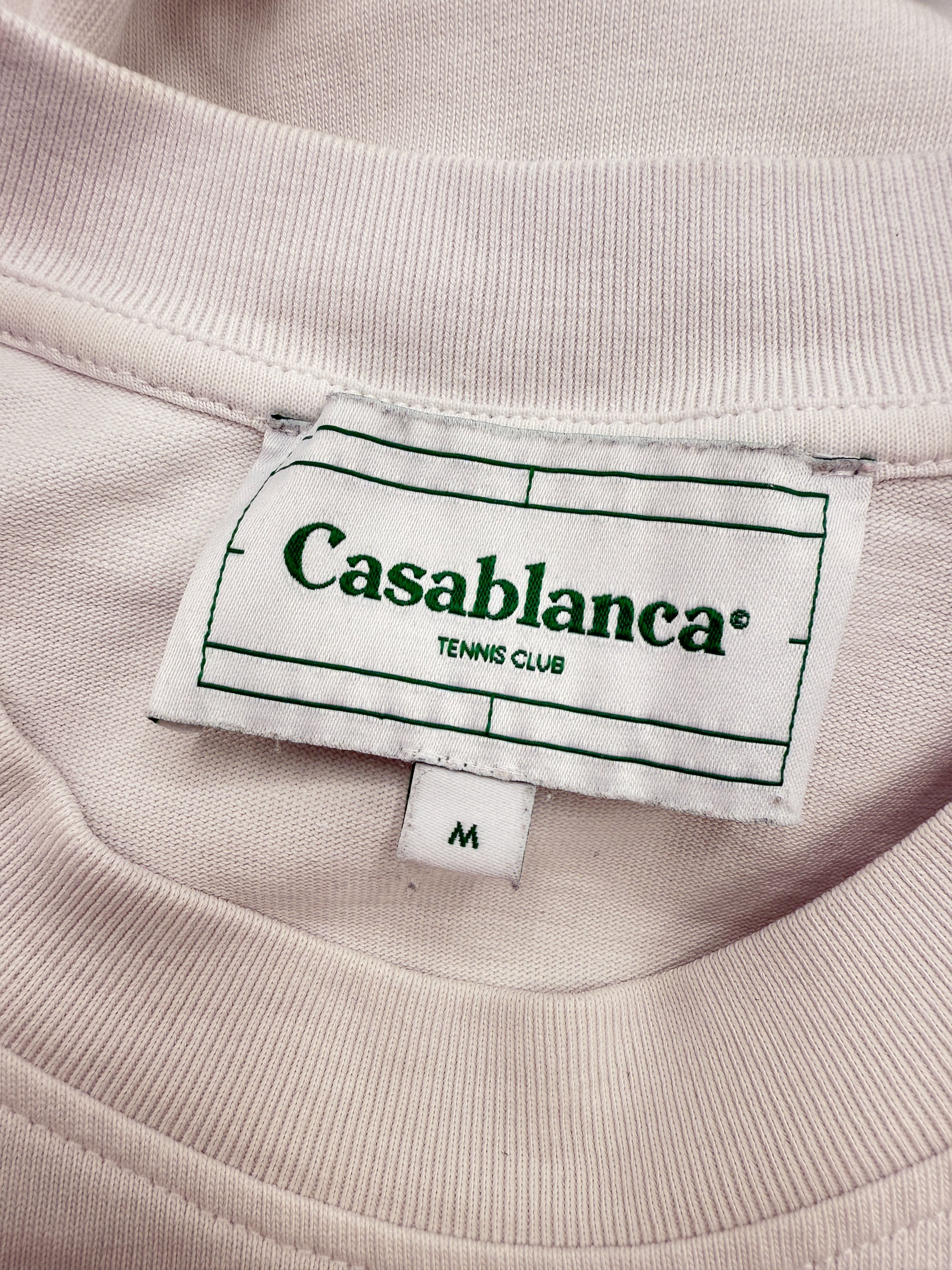 Casablanca Tennis Club Icon T-shirt - White WASH LABEL