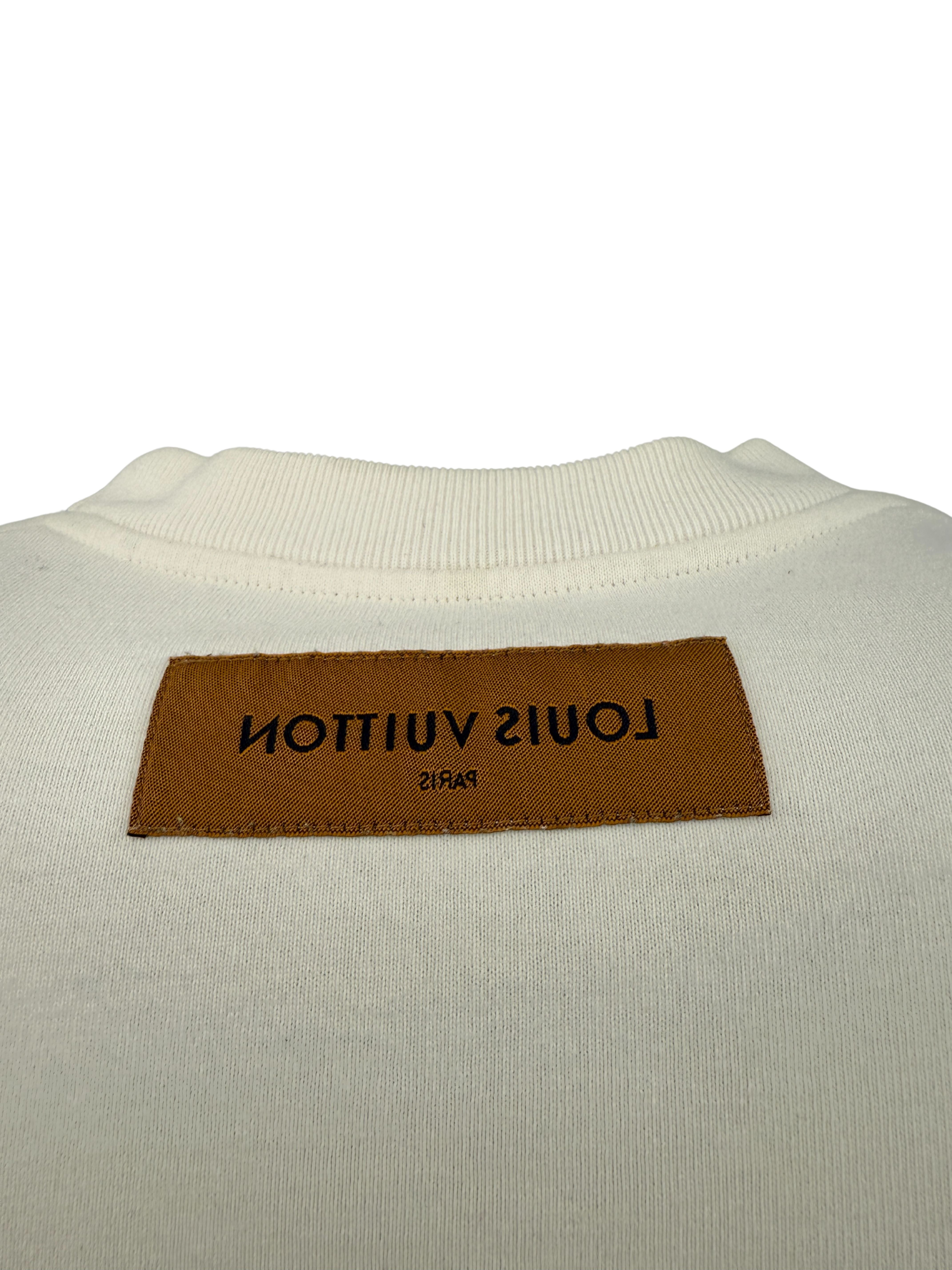 Louis Vuitton Rainbow Logo T-Shirt - White