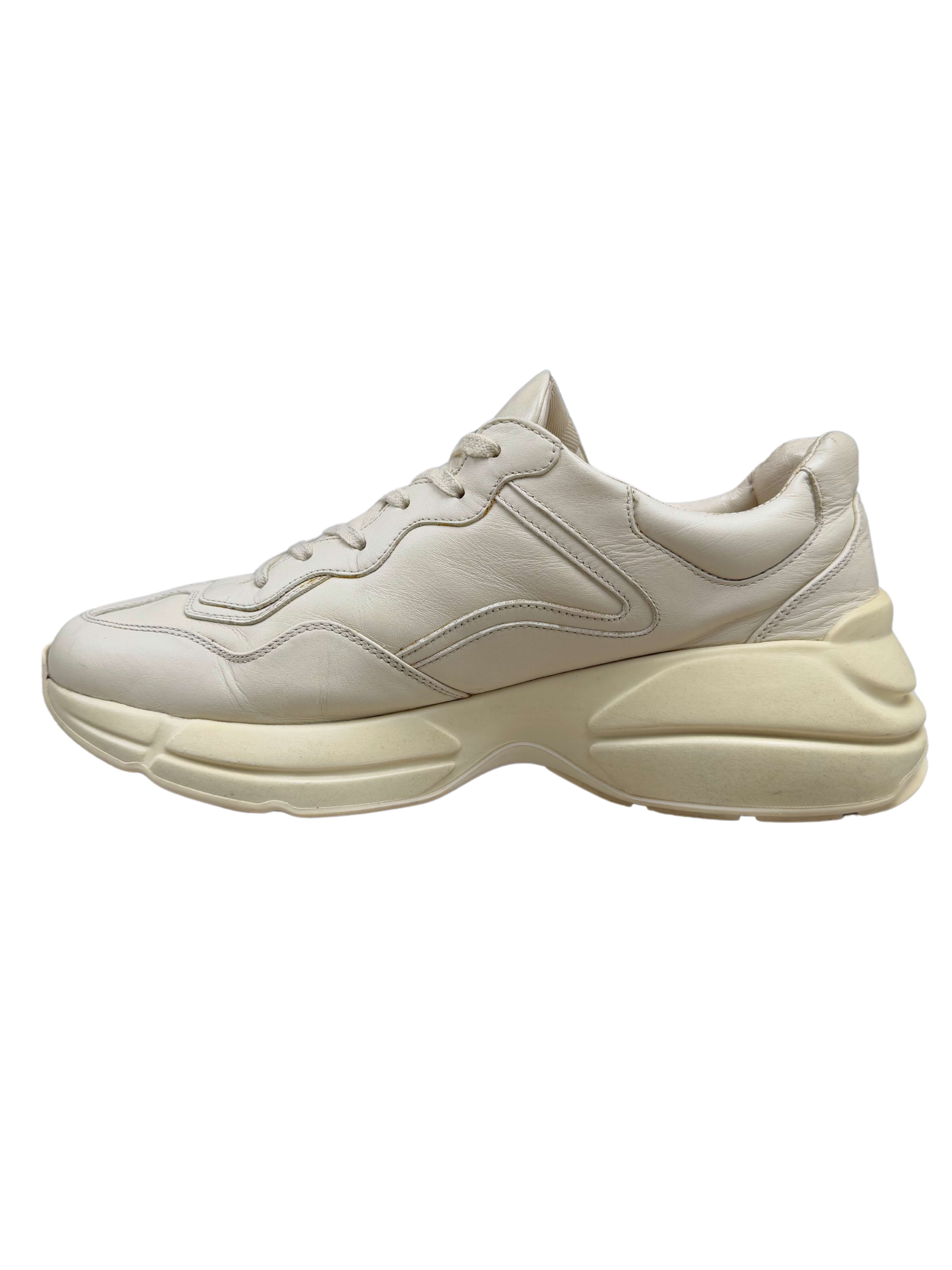 Gucci Rhyton Trainers - Cream
