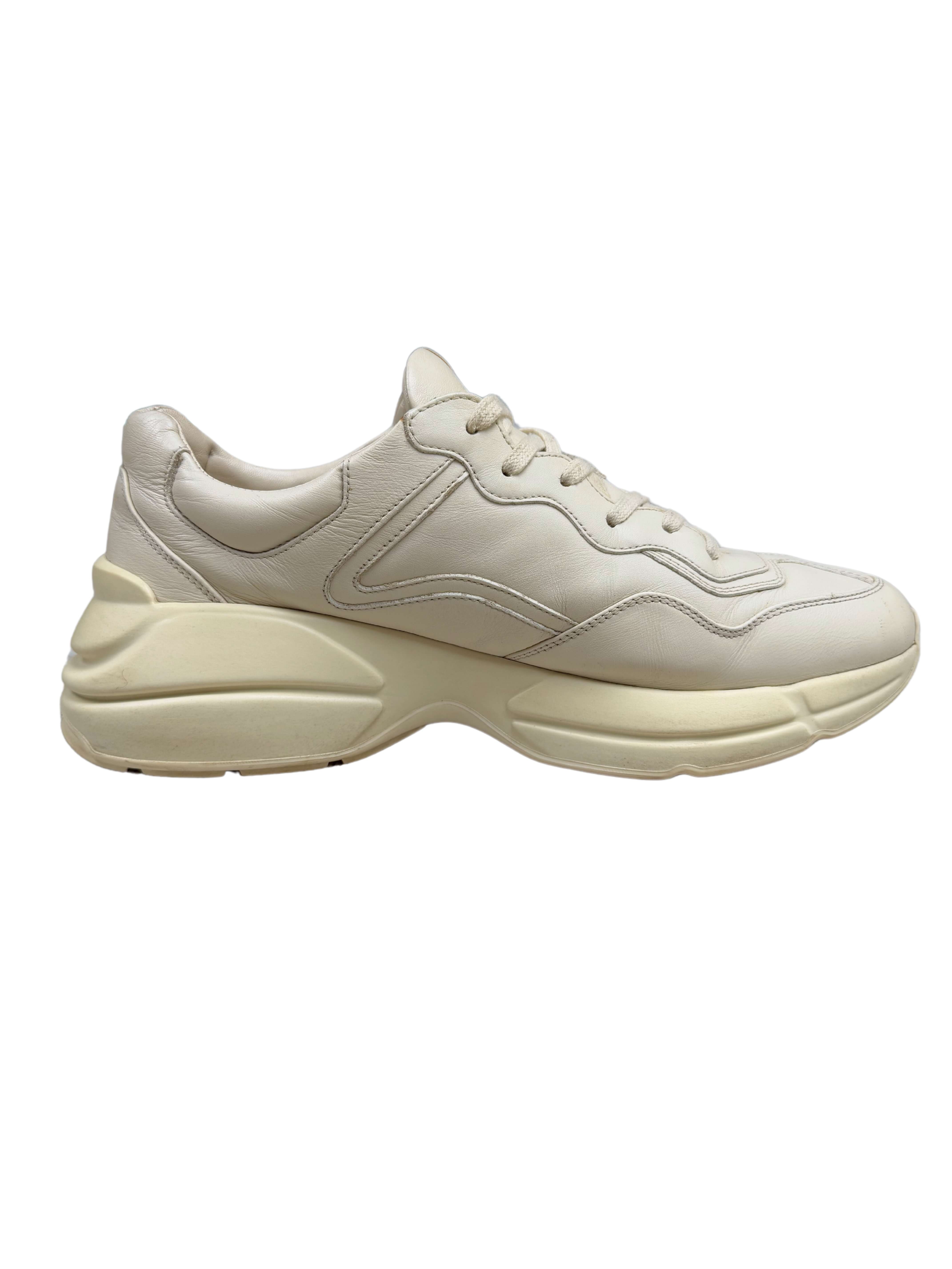 Gucci Rhyton Trainers - Cream
