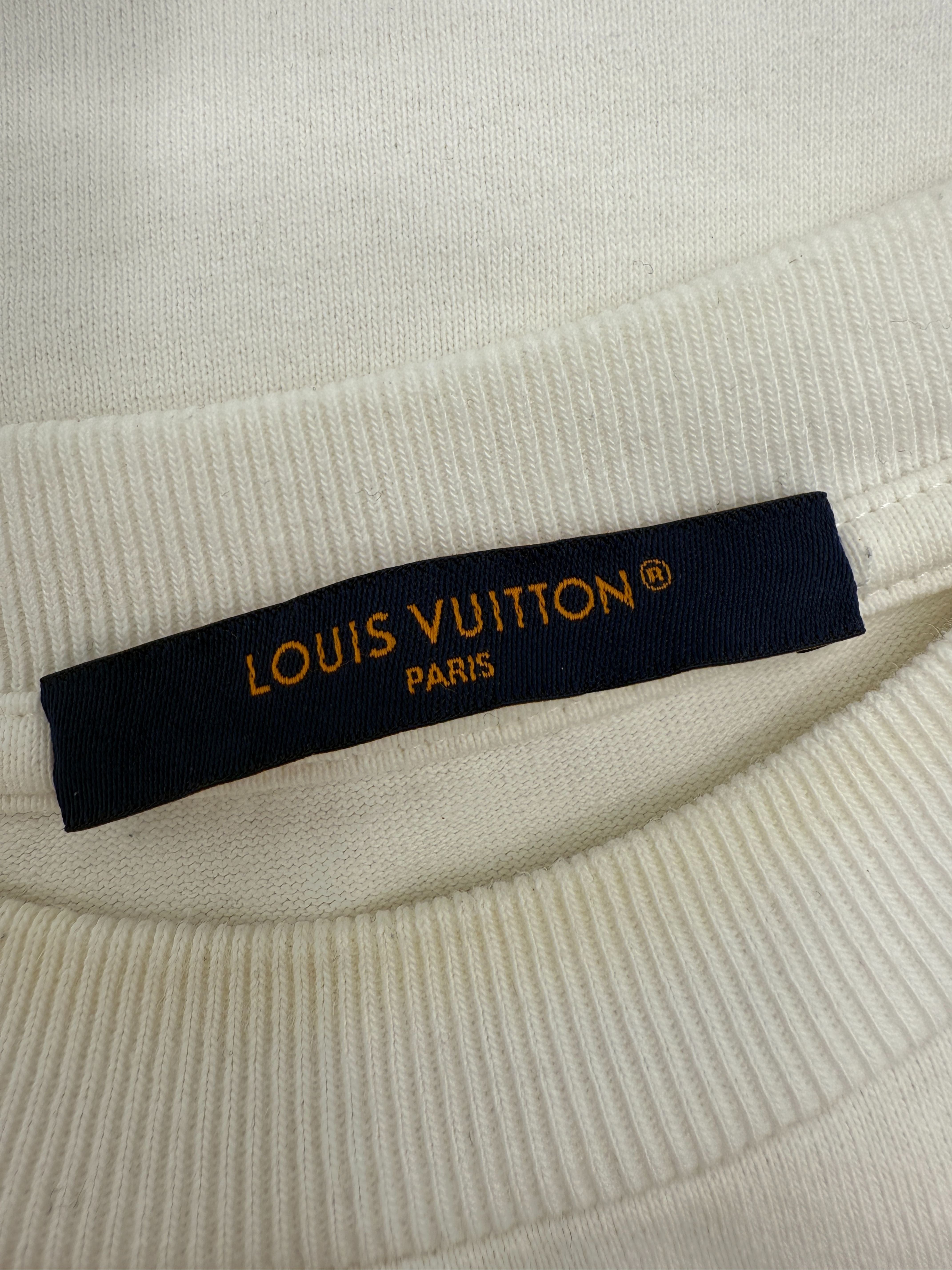 Louis Vuitton Rainbow Logo T-Shirt - White