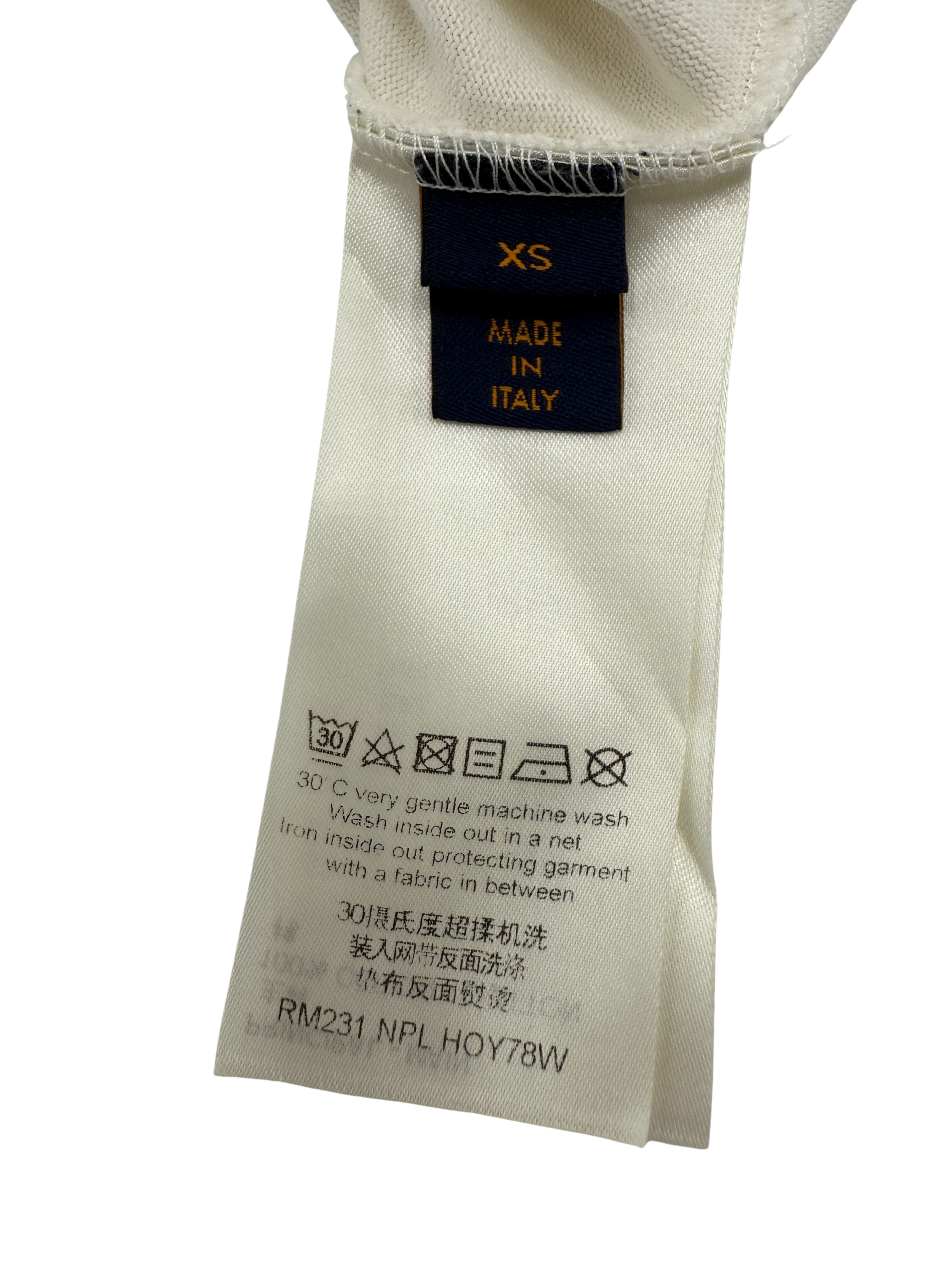 Louis Vuitton Rainbow Logo T-Shirt - White