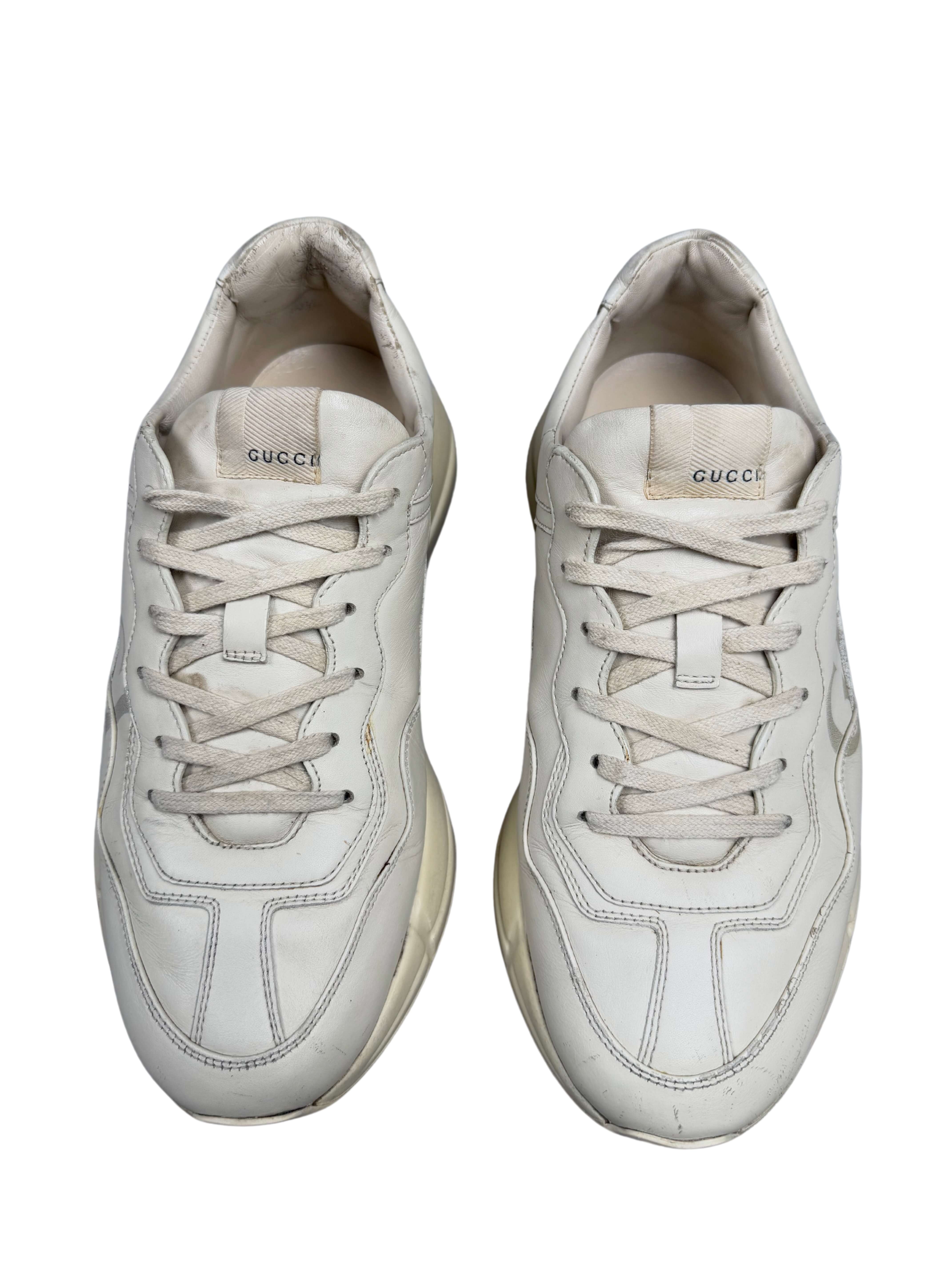 Gucci Rhyton Trainers - Cream