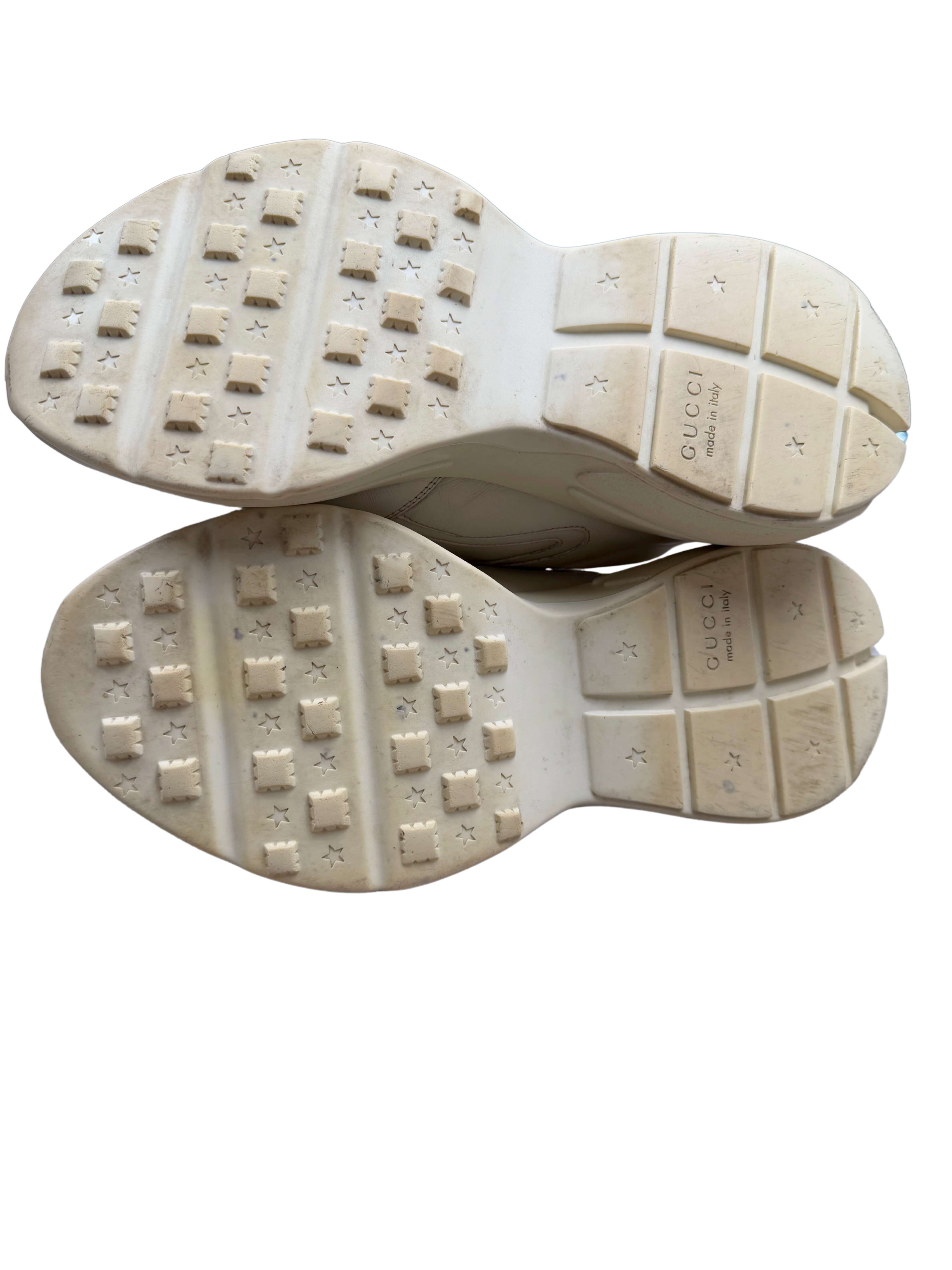 Gucci Rhyton Trainers - Cream