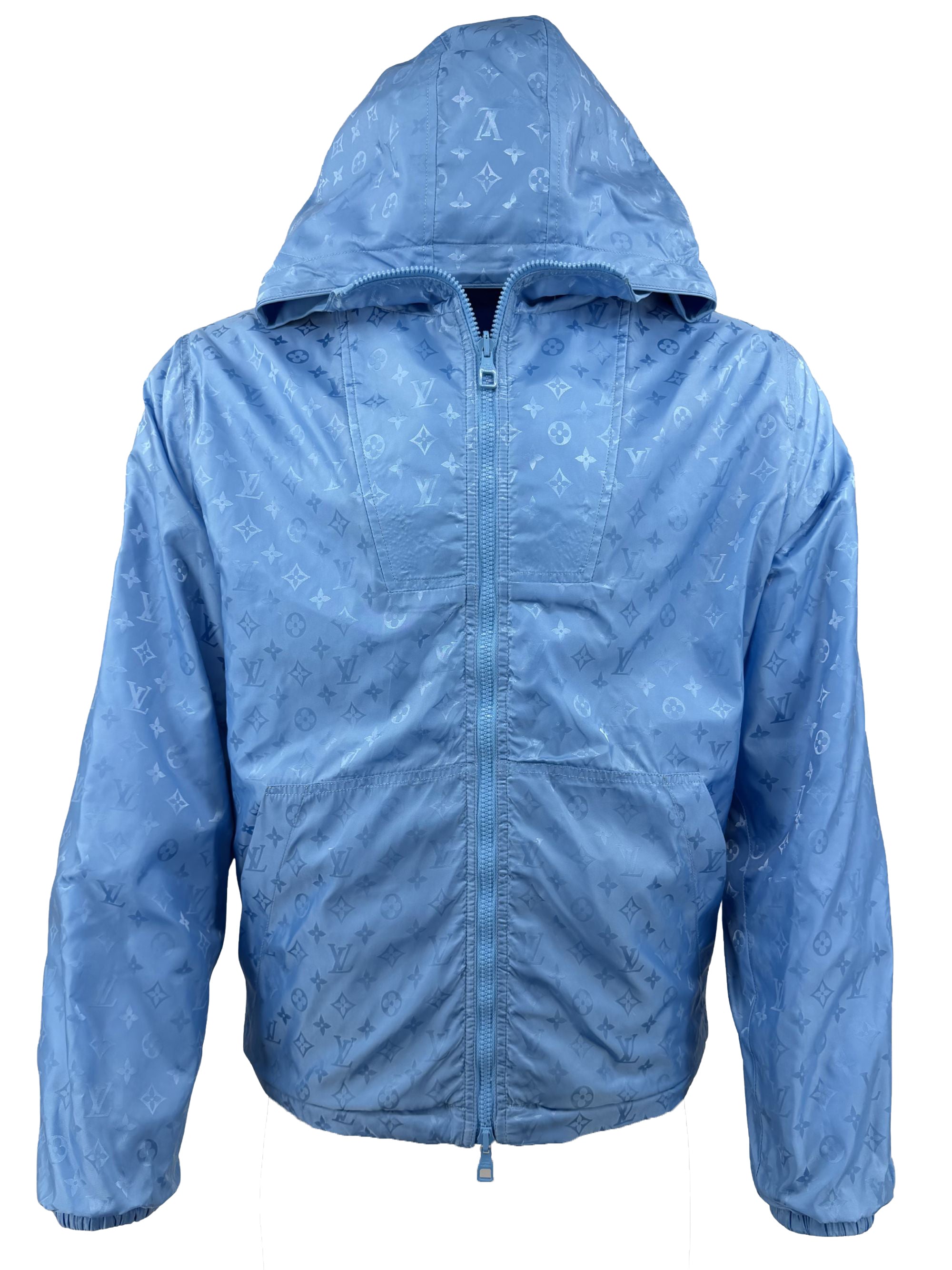 Louis Vuitton Monogram Reversible Windbreaker - Blue