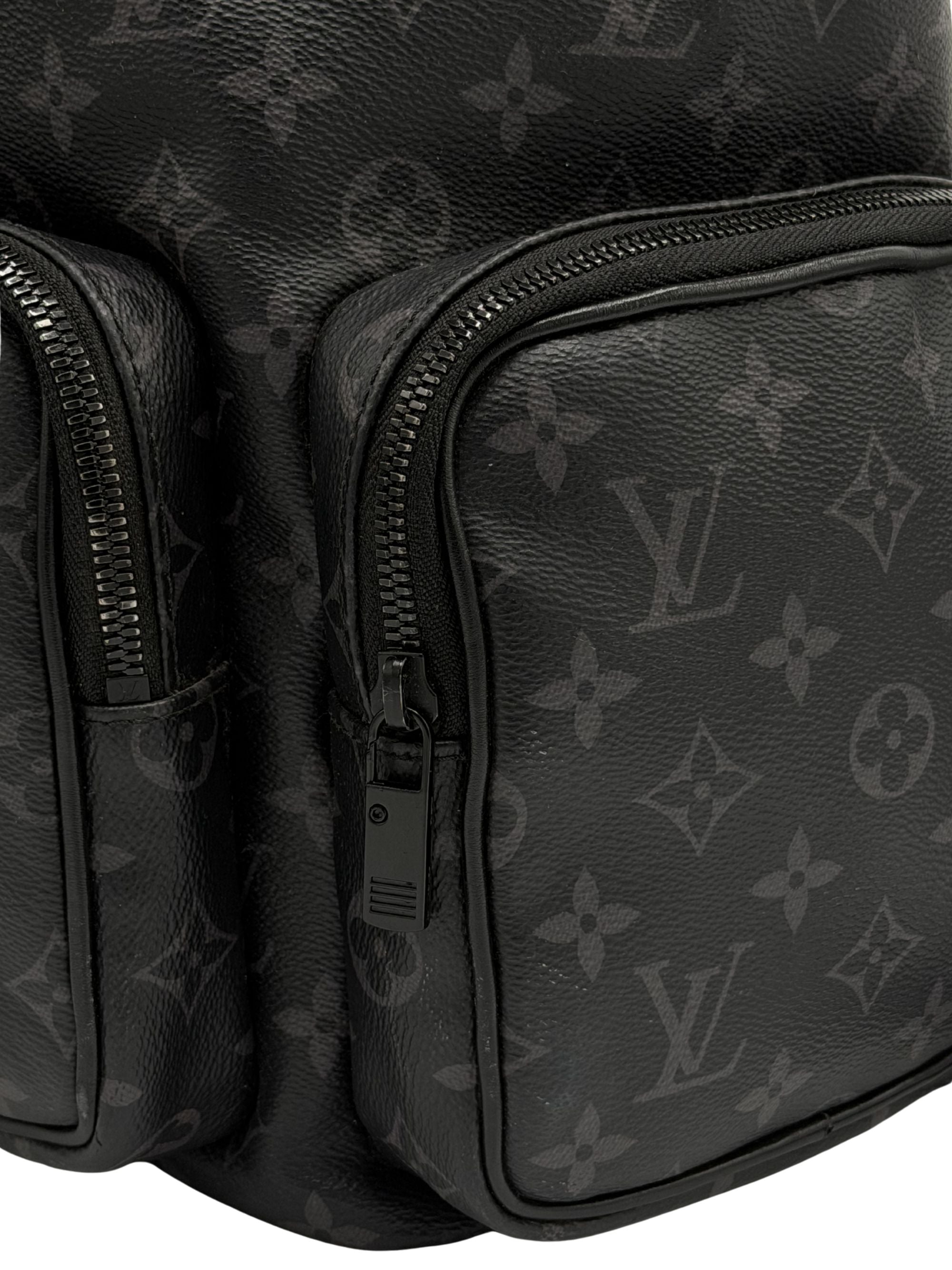 Louis Vuitton Monogram Trio Backpack - Black