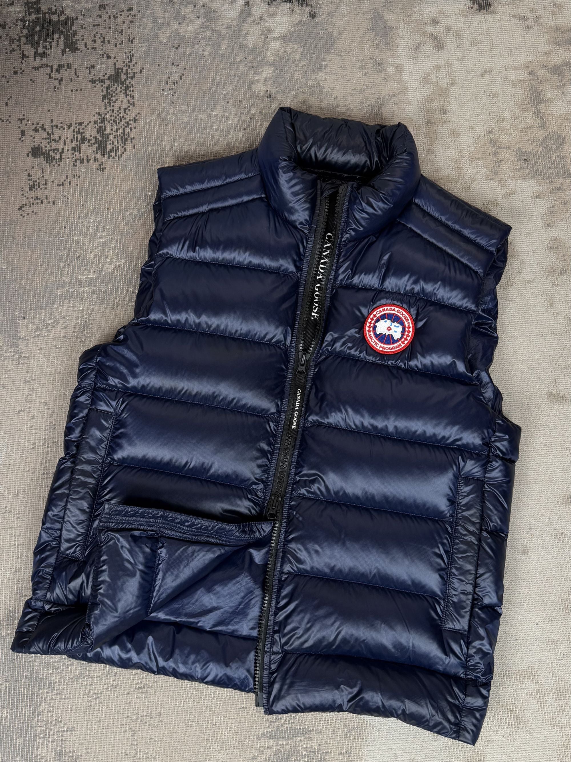 Canada Goose Crofton Padded Down Gilet - Navy