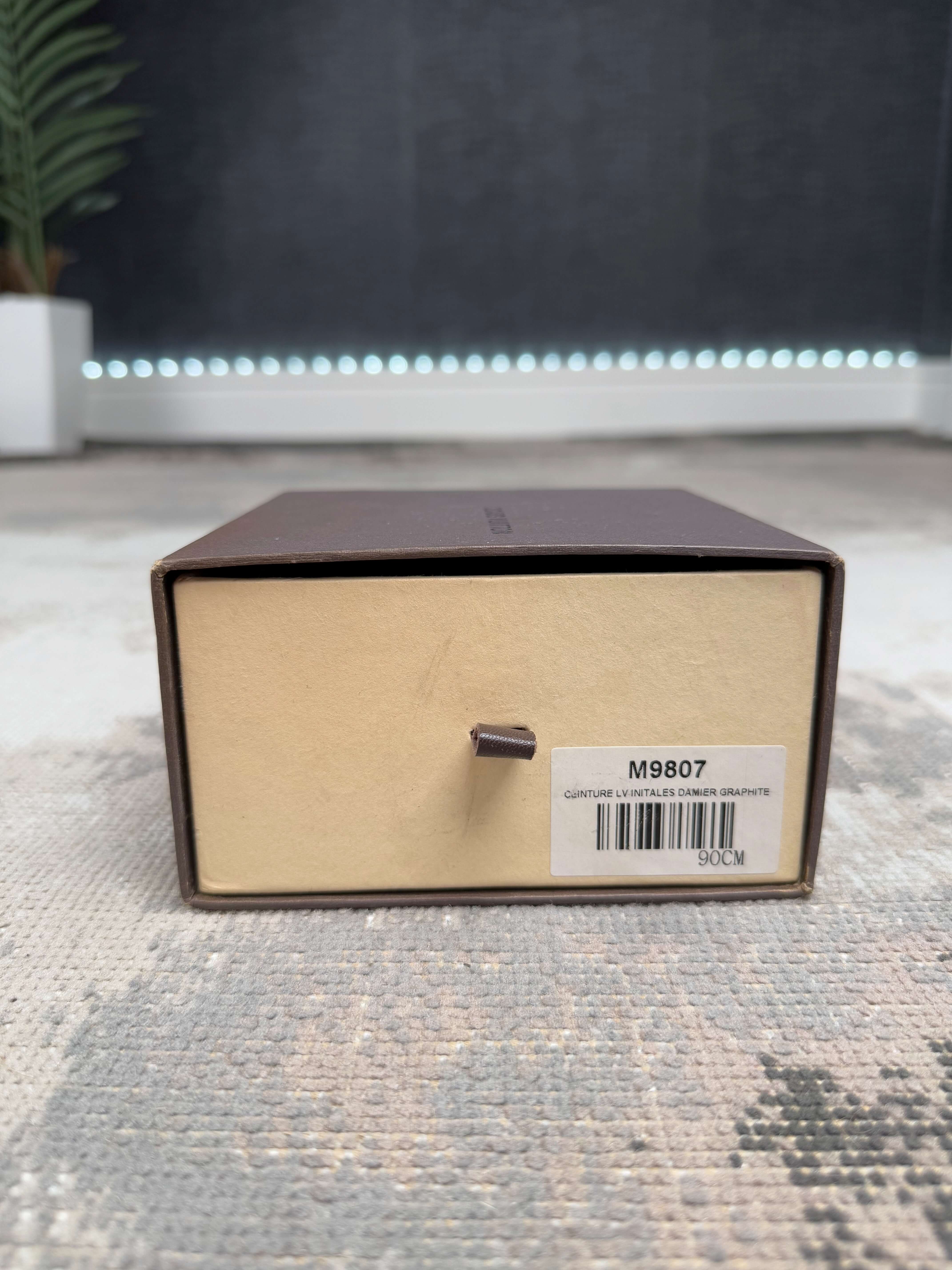 Louis Vuitton LV Initials 90cm Damier Belt - Brown Louis Vuitton