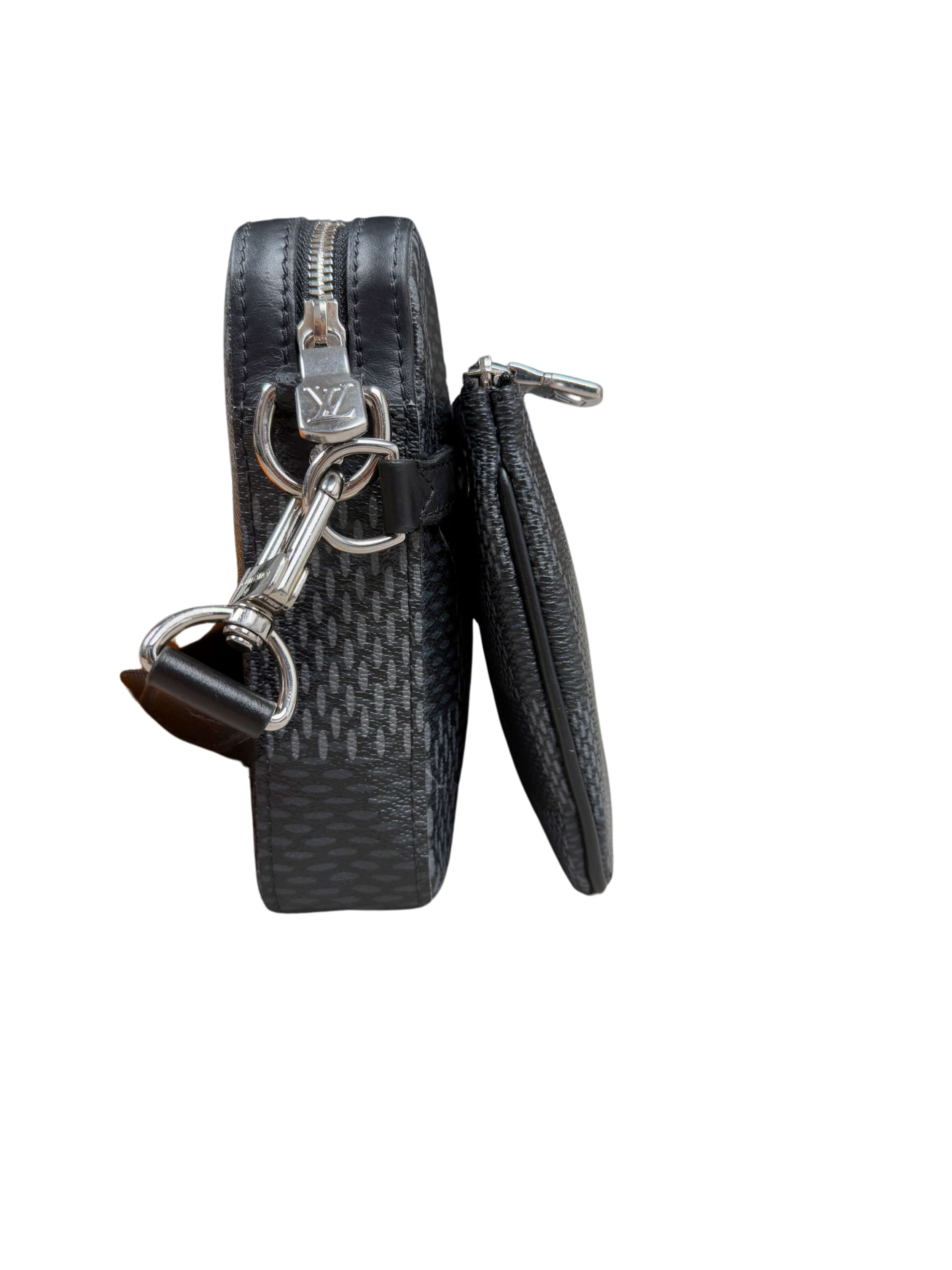 Louis Vuitton Trio Messenger Bag - Black Louis Vuitton
