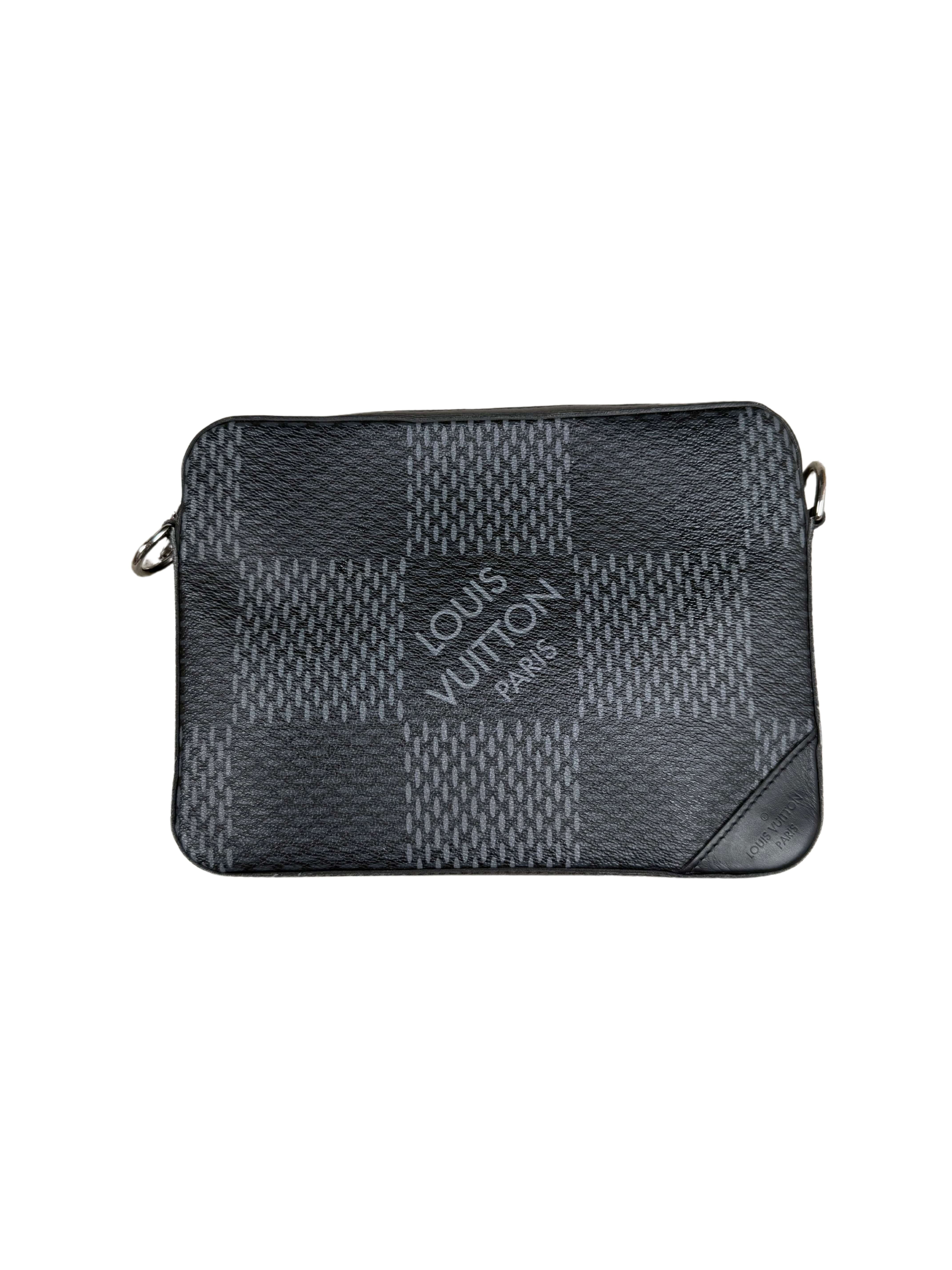 Louis Vuitton Trio Messenger Bag - Black Louis Vuitton