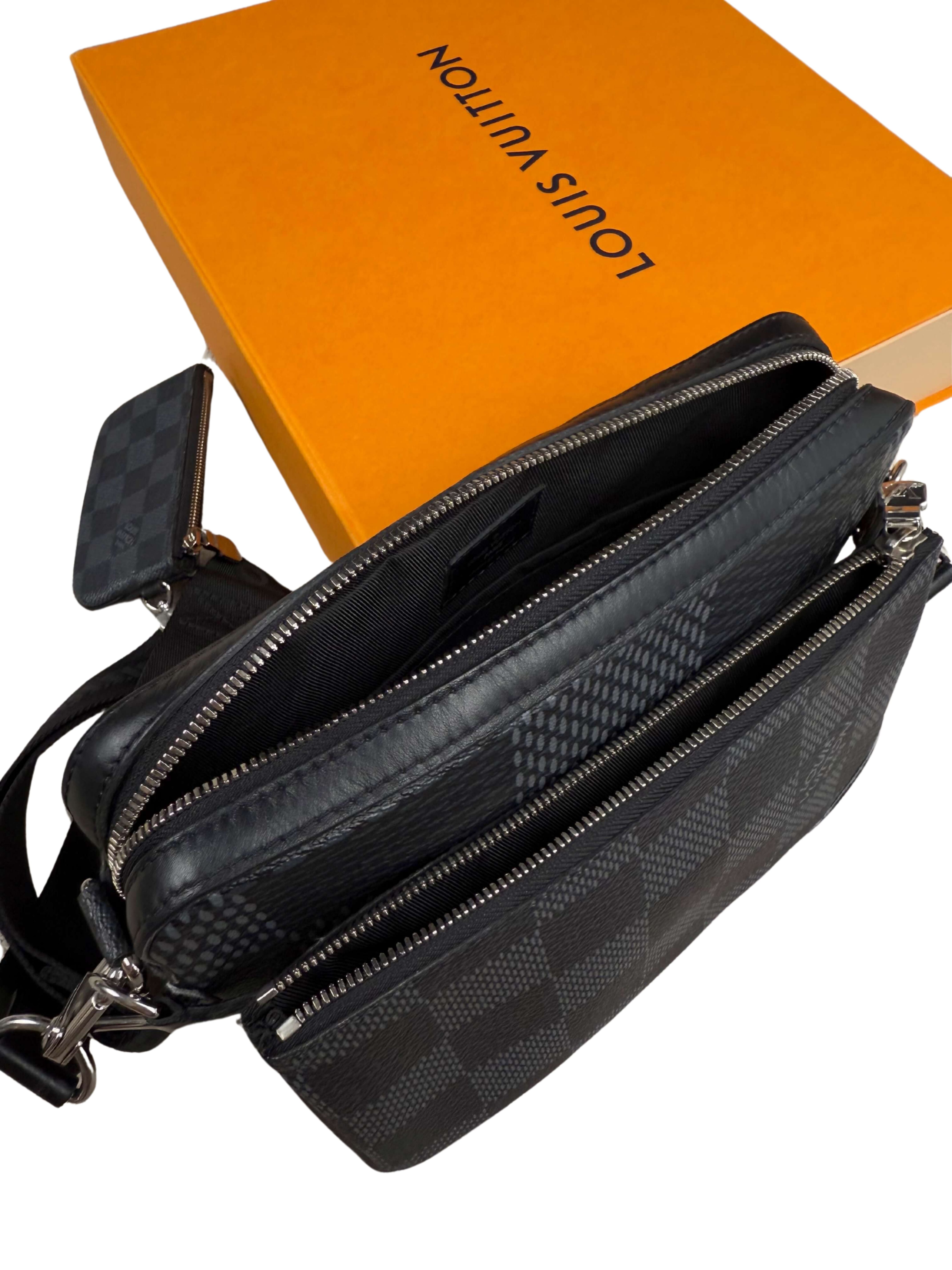 Louis Vuitton Trio Messenger Bag - Black Louis Vuitton