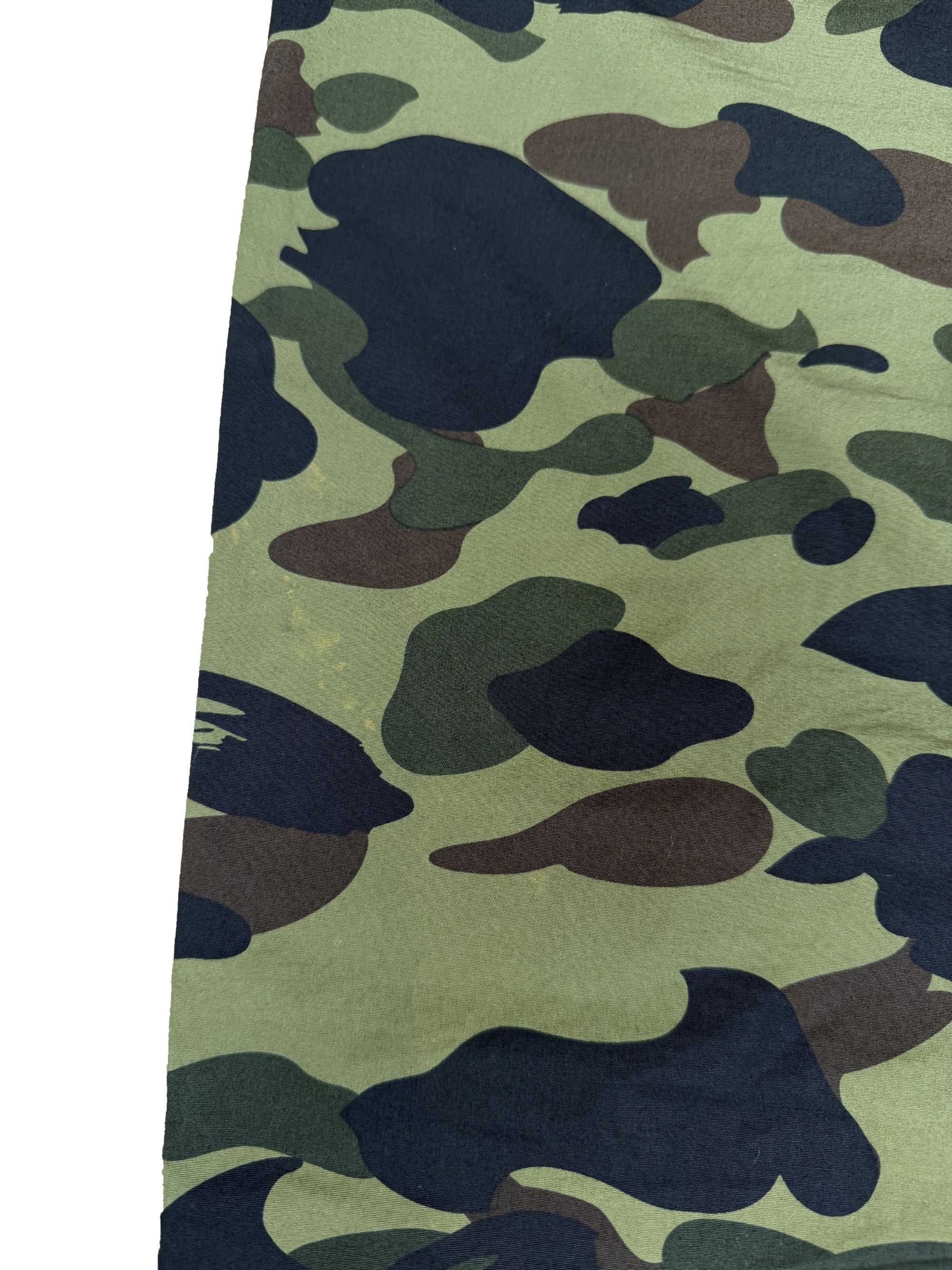 Bape Camo Shark Print Trousers - Khaki BAPE