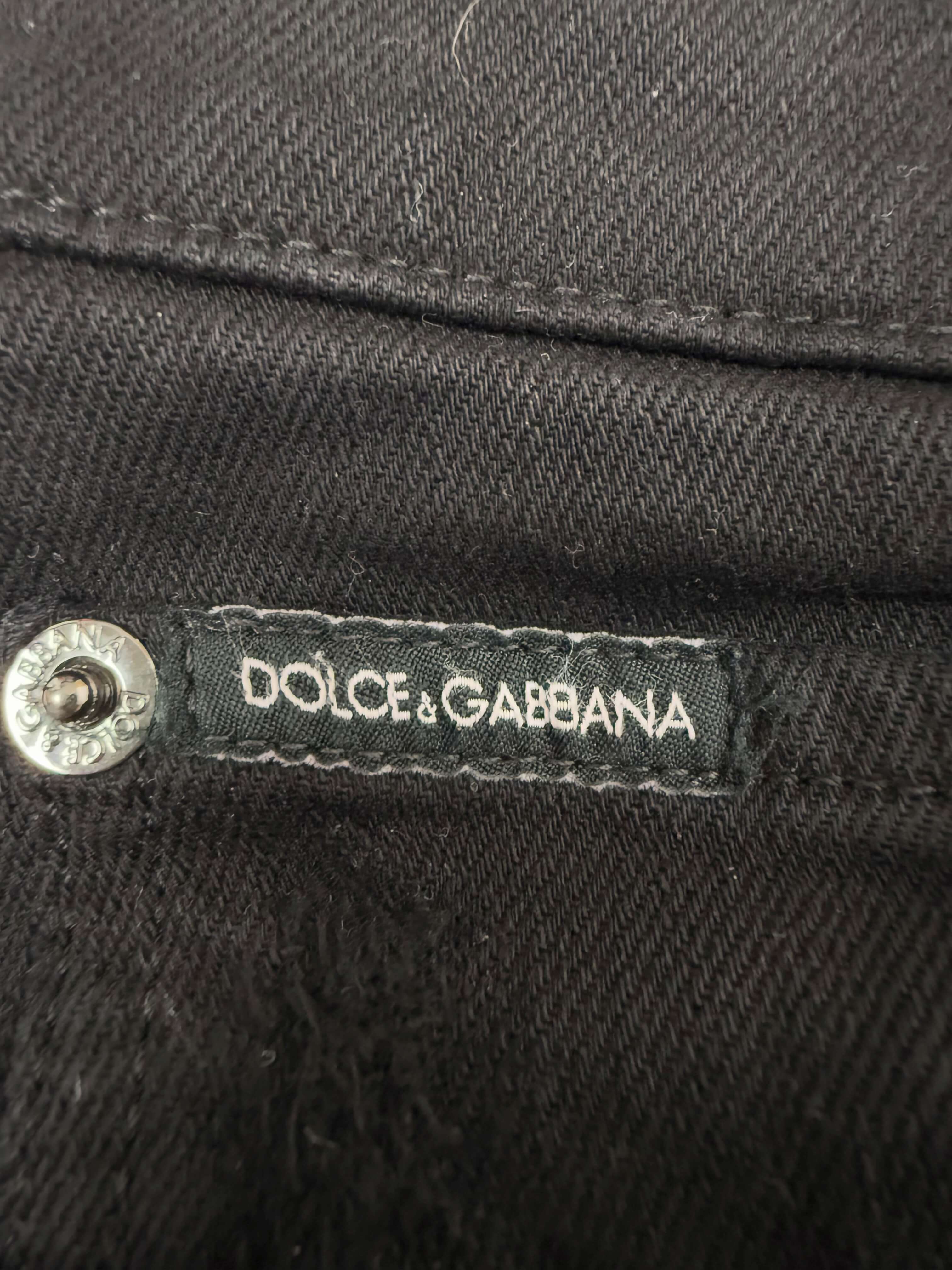 Dolce & Gabbana Slim-Fit Stretch Jeans - Black Dolce & Gabbana