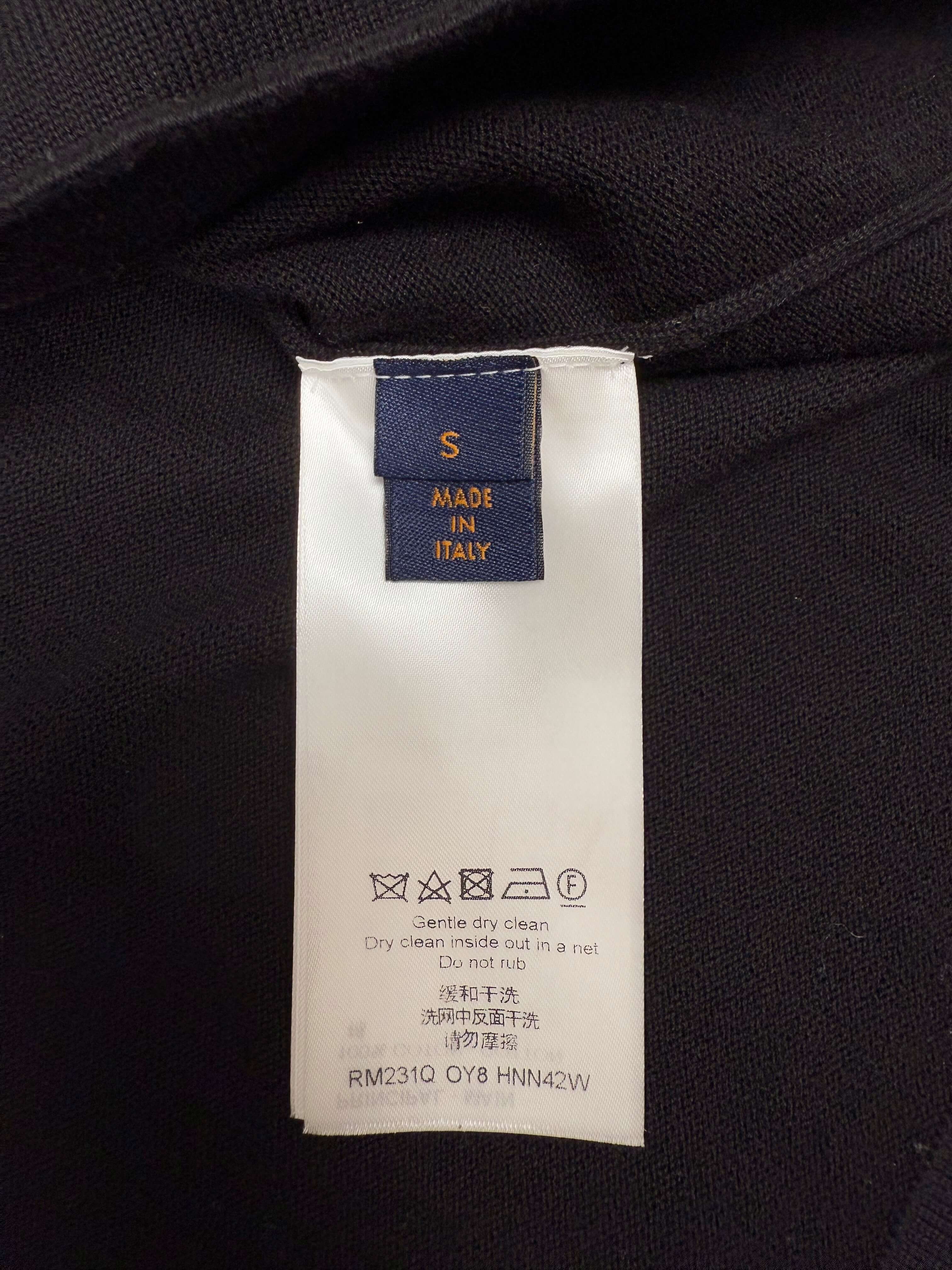 Louis Vuitton Signature T-Shirt - Black Louis Vuitton