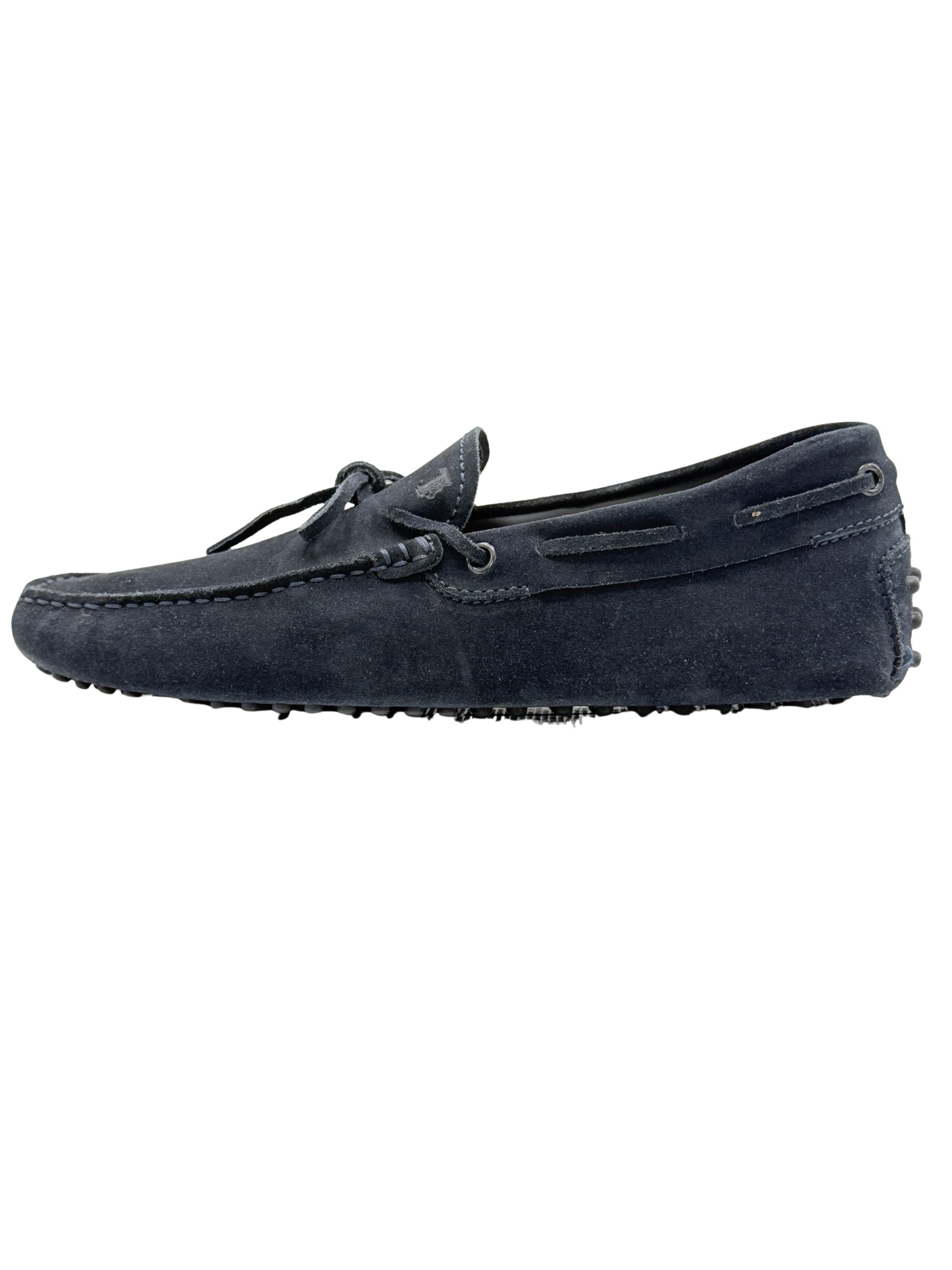 Tod's Gommino Suede Loafers - Navy Tod's