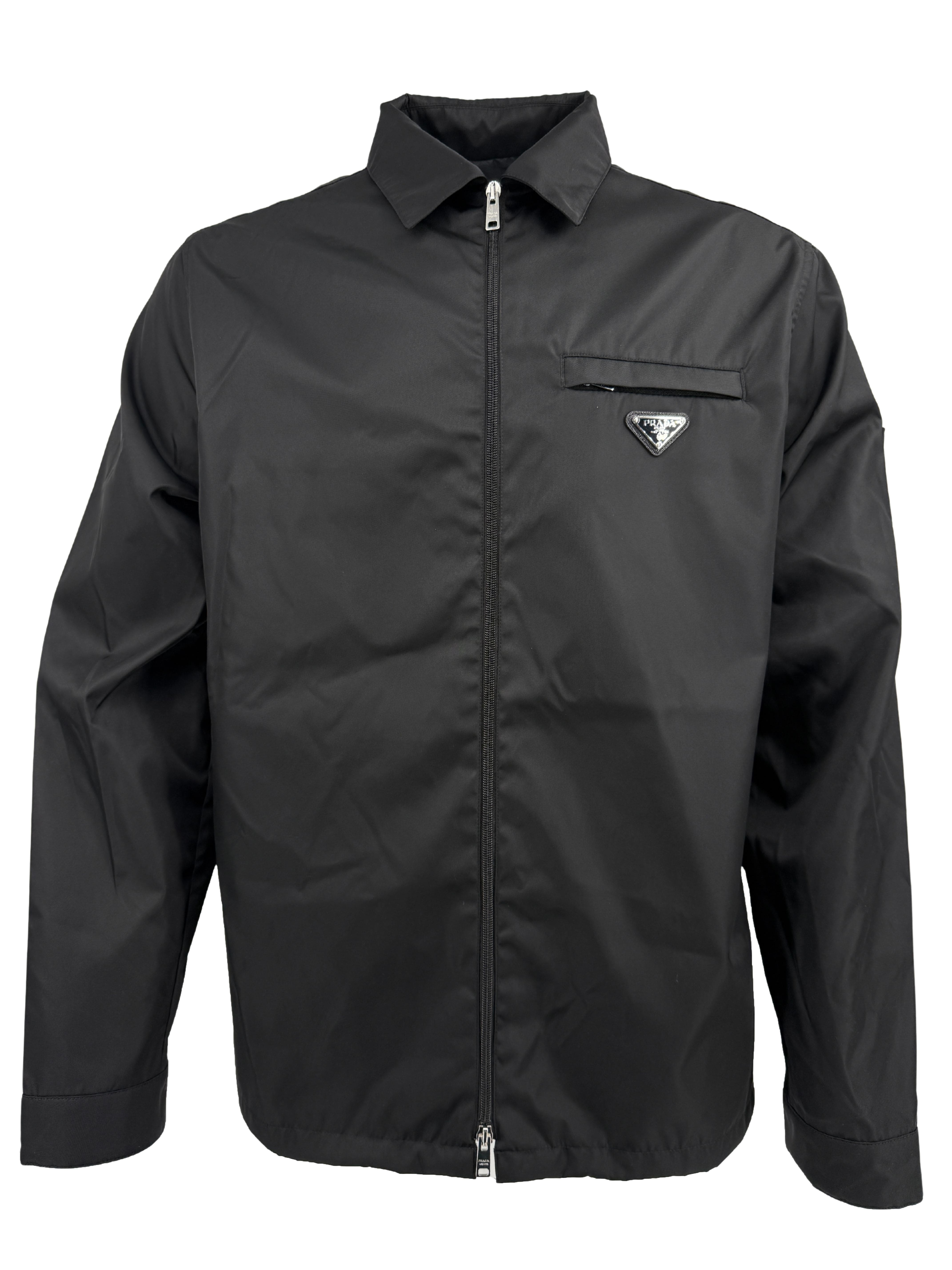 Prada Re-Nylon Blouson Jacket - Black Prada