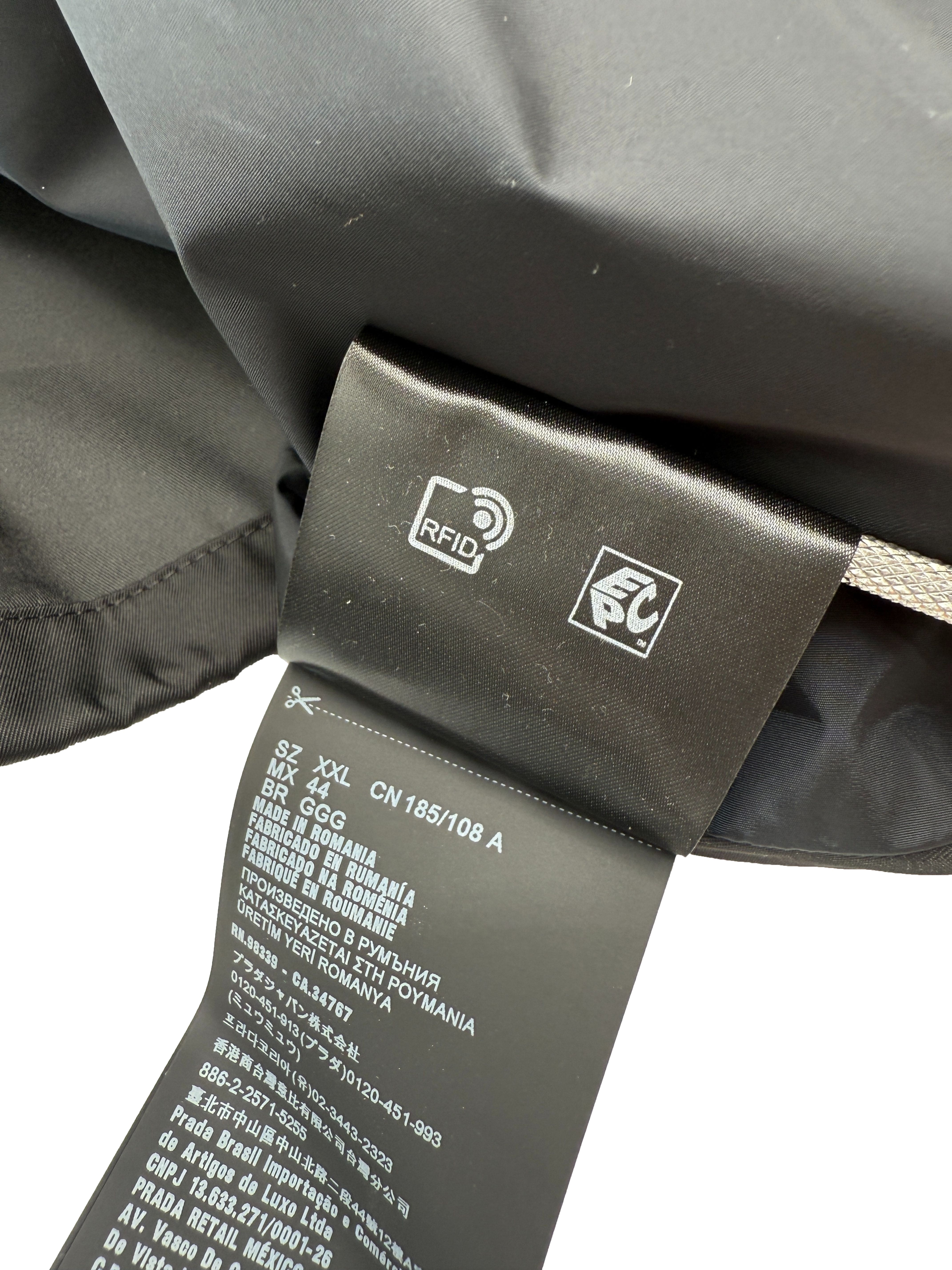 Prada Re-Nylon Blouson Jacket - Black Prada