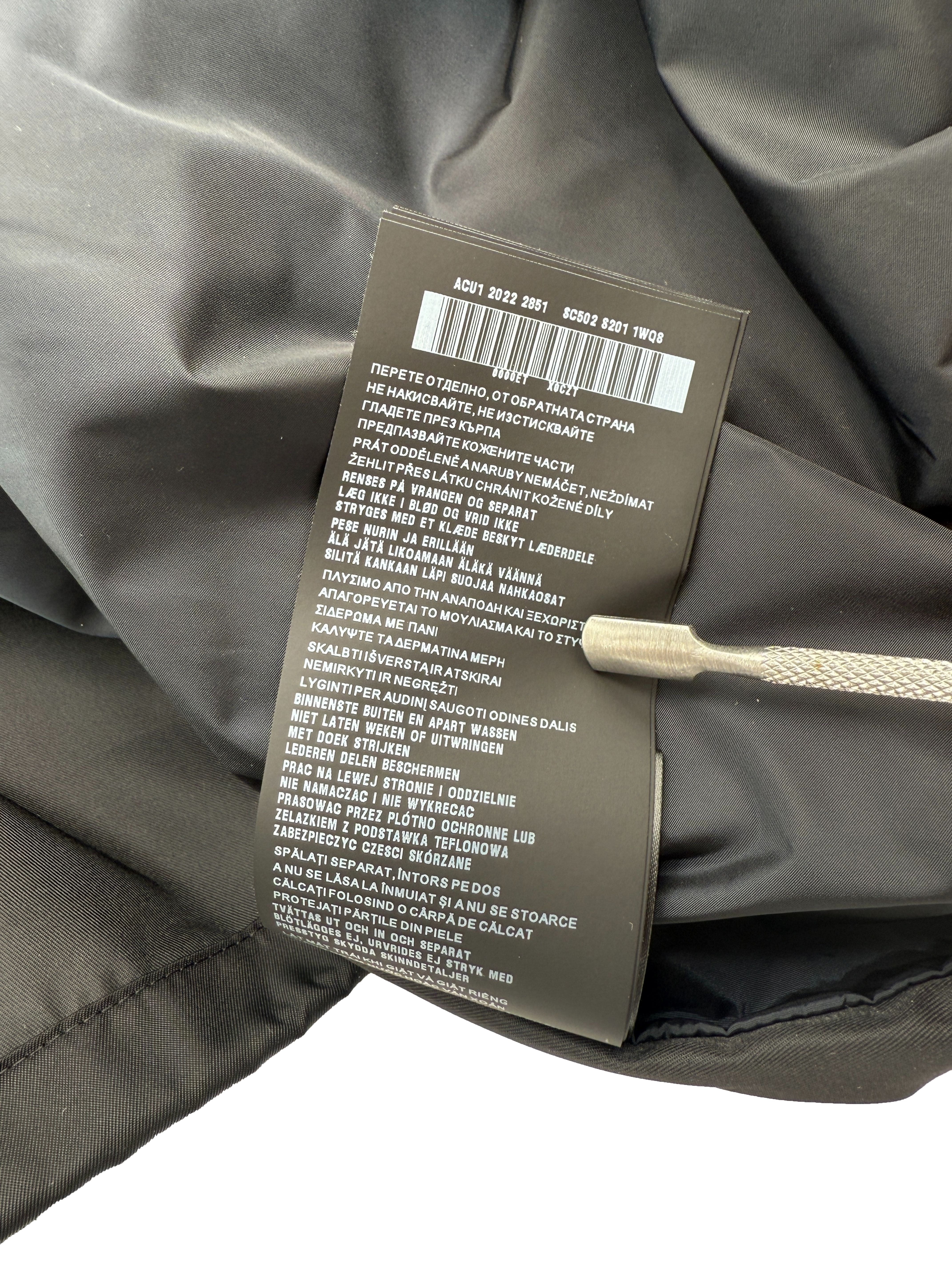 Prada Re-Nylon Blouson Jacket - Black Prada