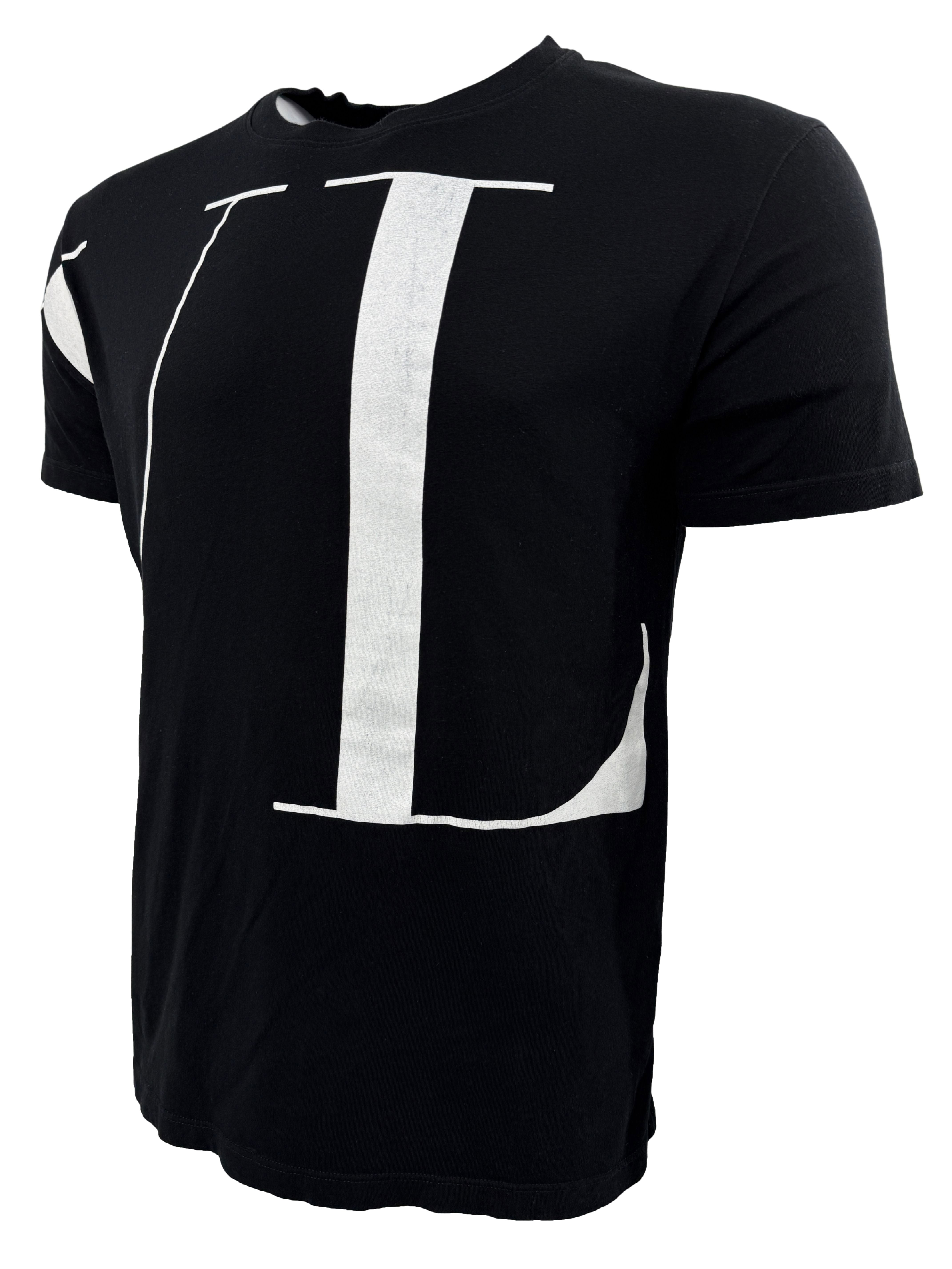 Valentino VLTN-print Cotton T-Shirt - Black Valentino