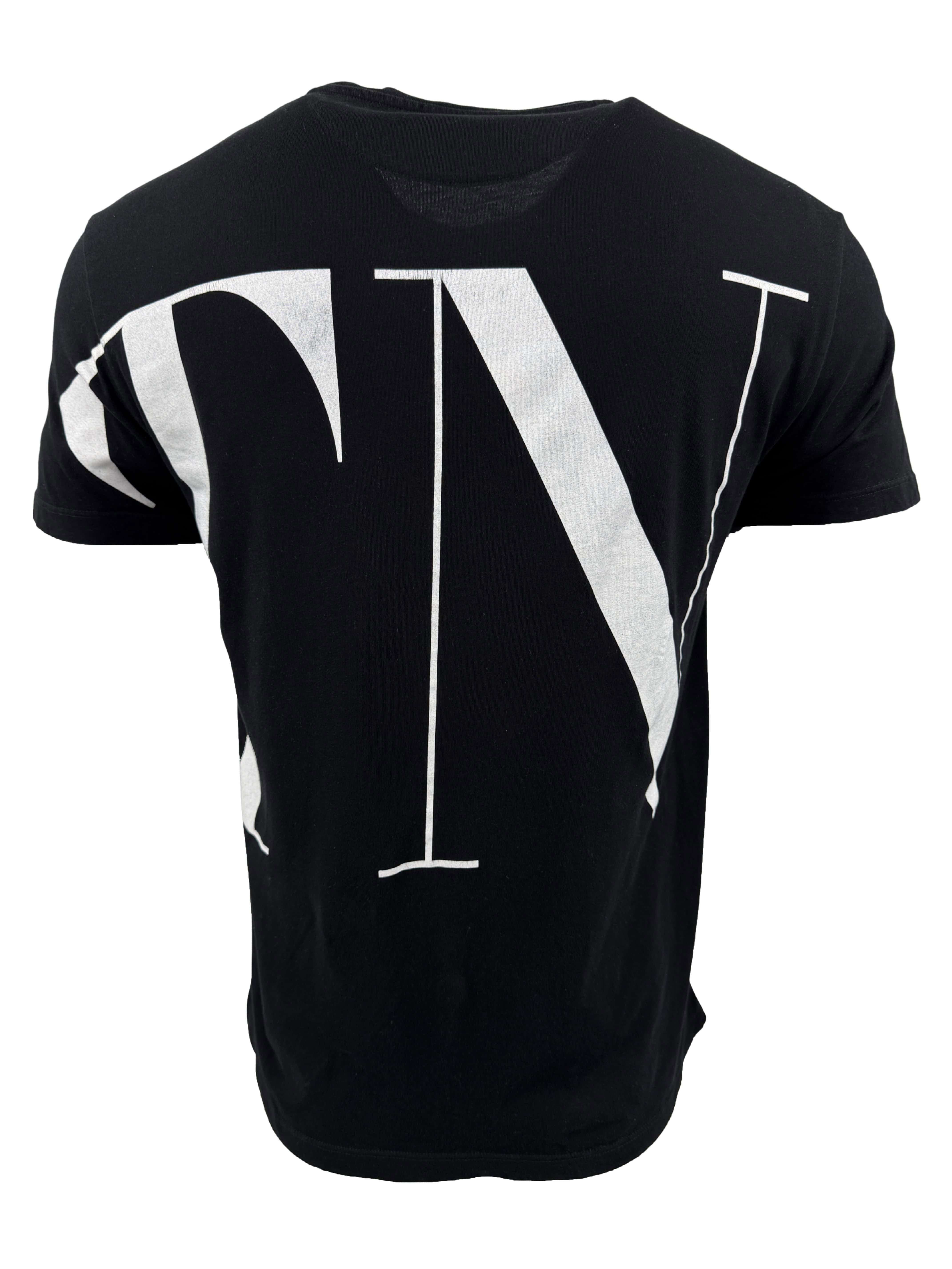 Valentino VLTN-print Cotton T-Shirt - Black Valentino
