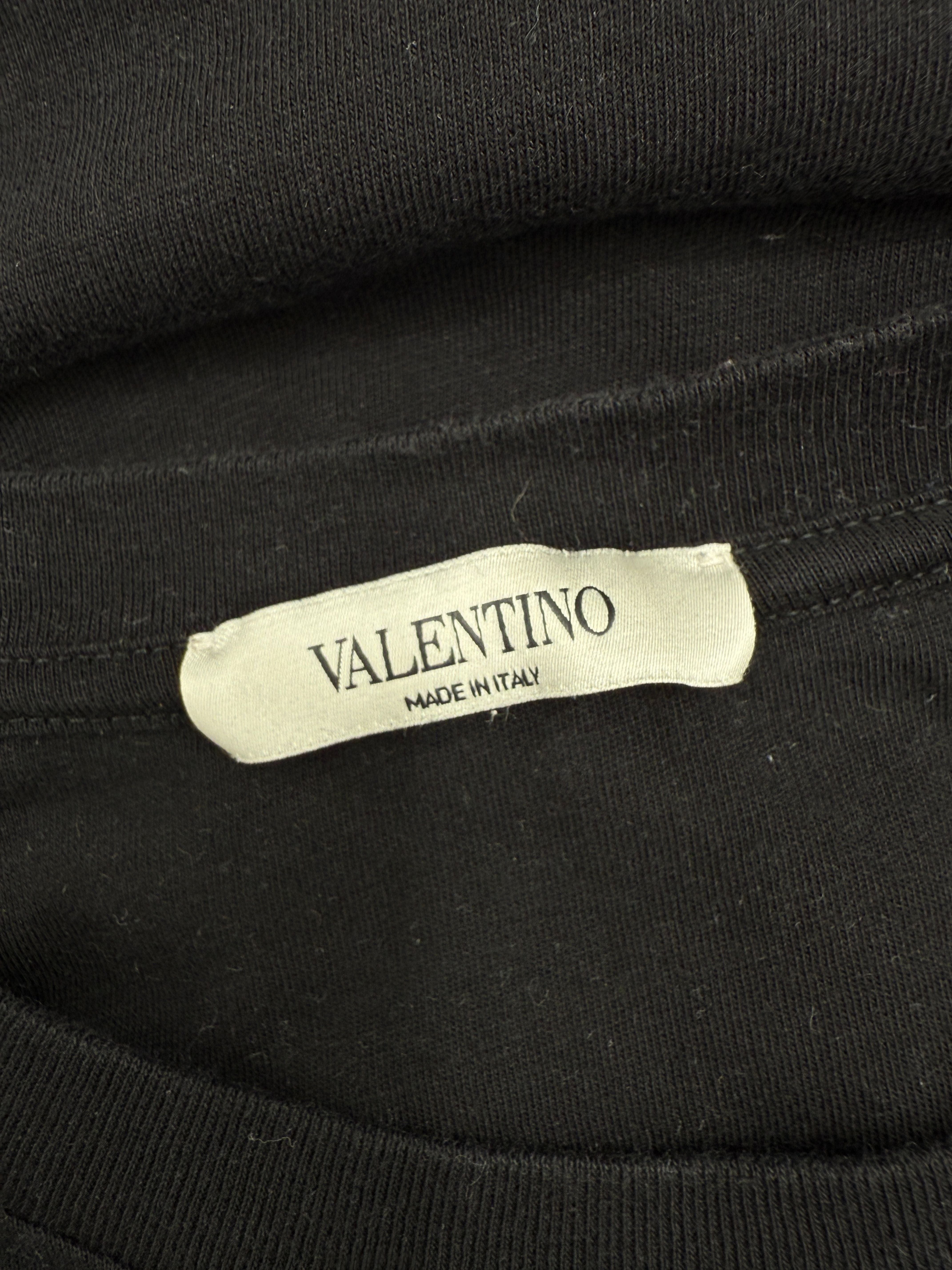 Valentino VLTN-print Cotton T-Shirt - Black Valentino
