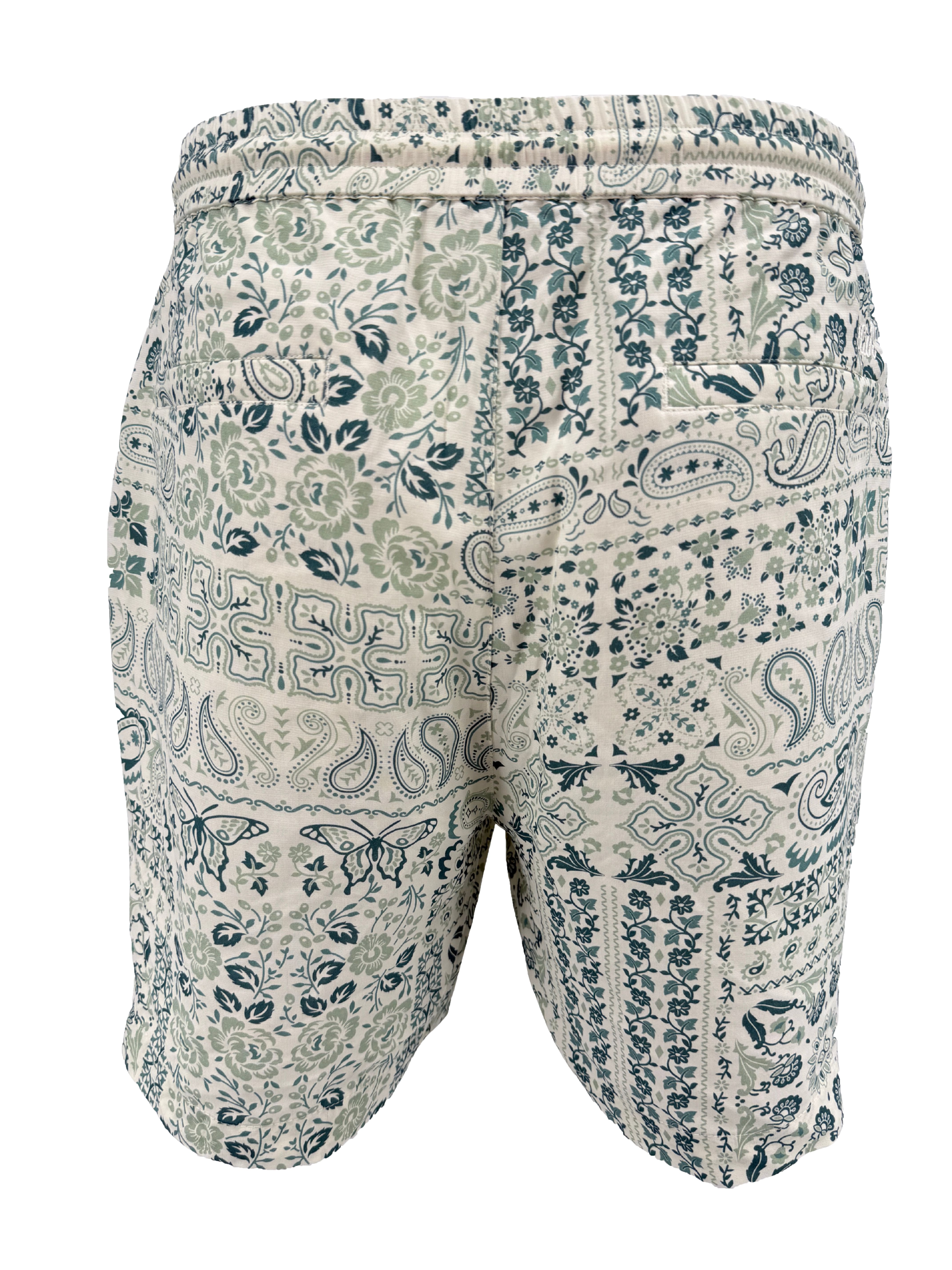 KITH Silk Bandana Shorts - White KITH