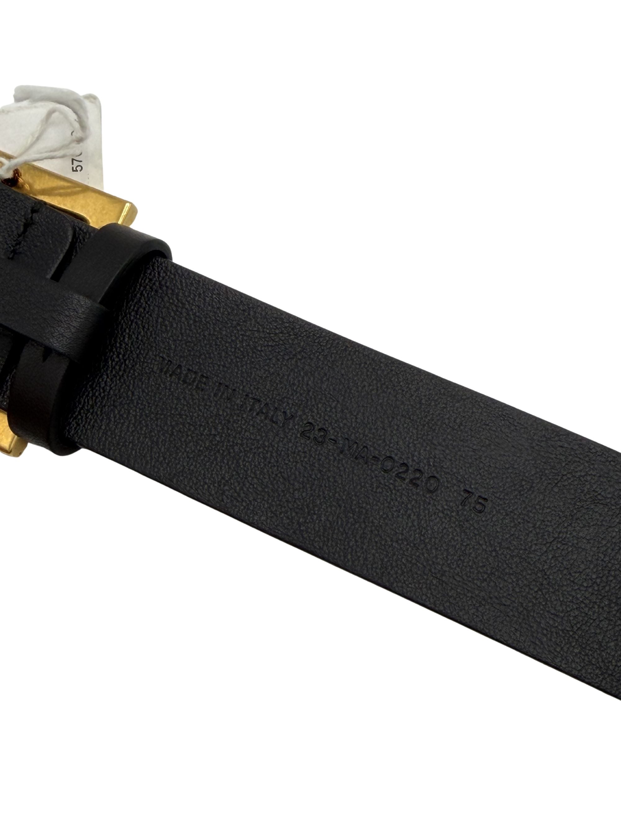 Dior Diorquake Basic Calfskin Belt - Black Dior
