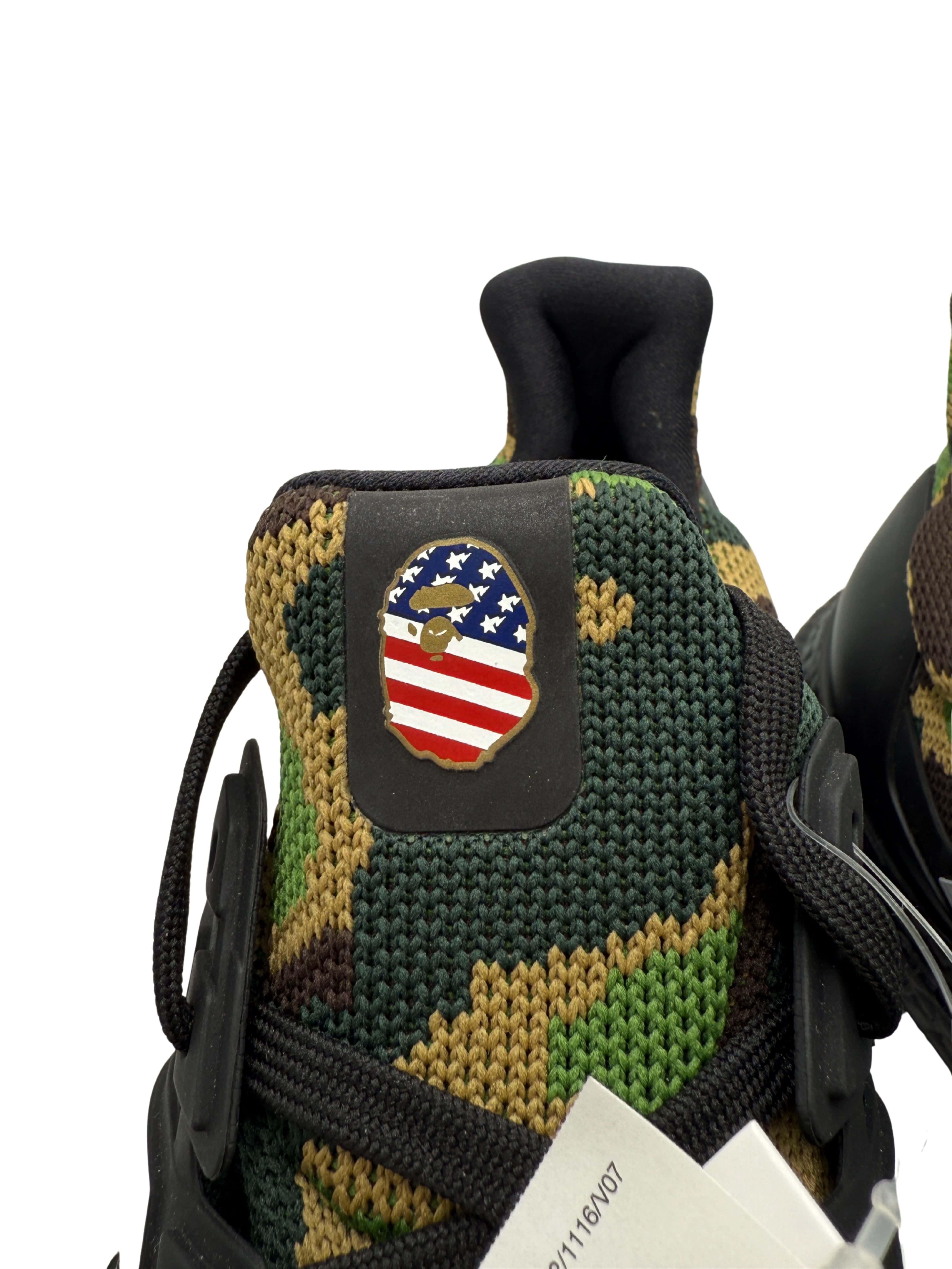 BAPE x Adidas UltraBoost 4.0 Trainer - Green (Unused)