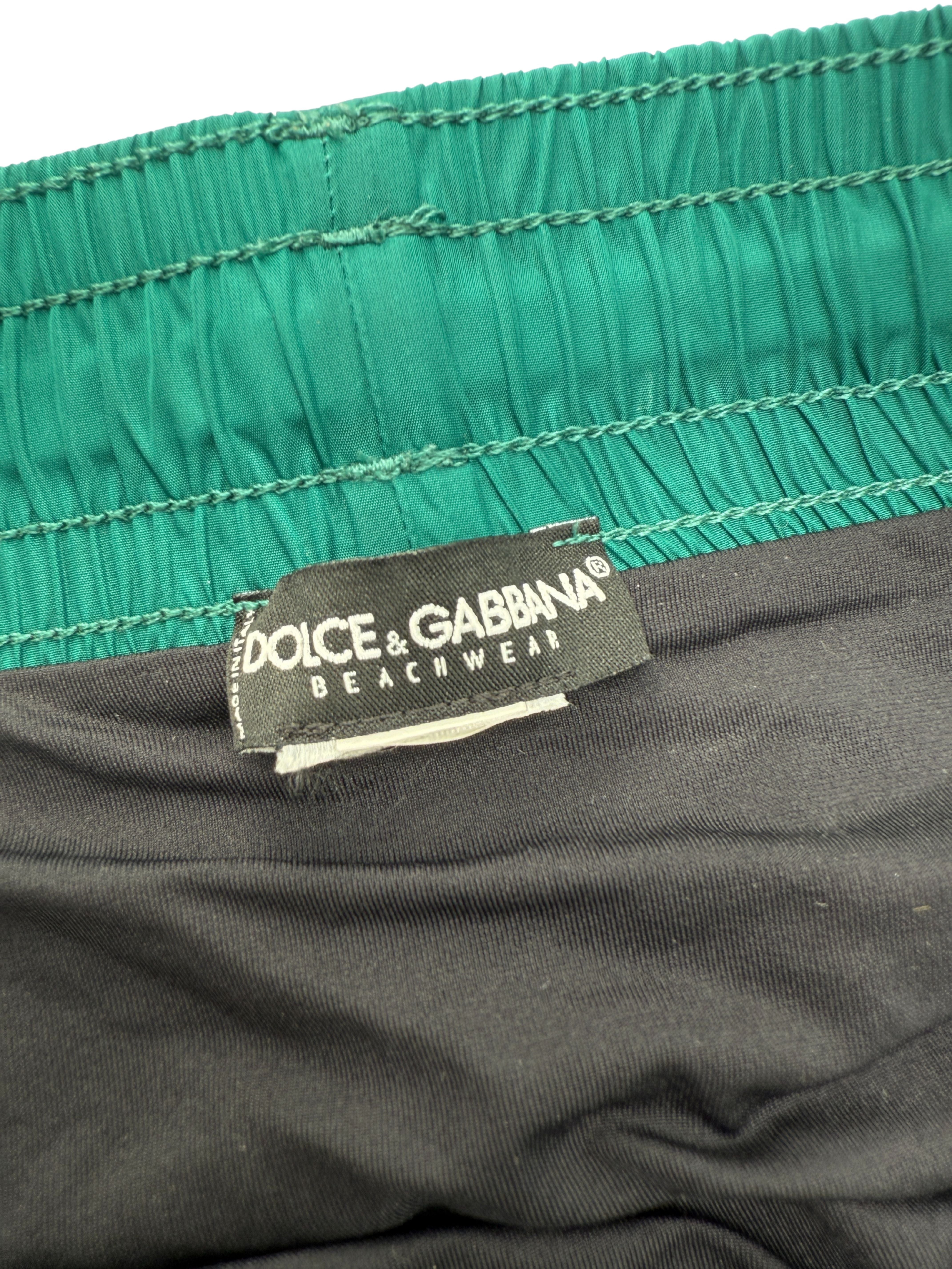 Dolce & Gabbana Swim Shorts - Green Dolce & Gabbana