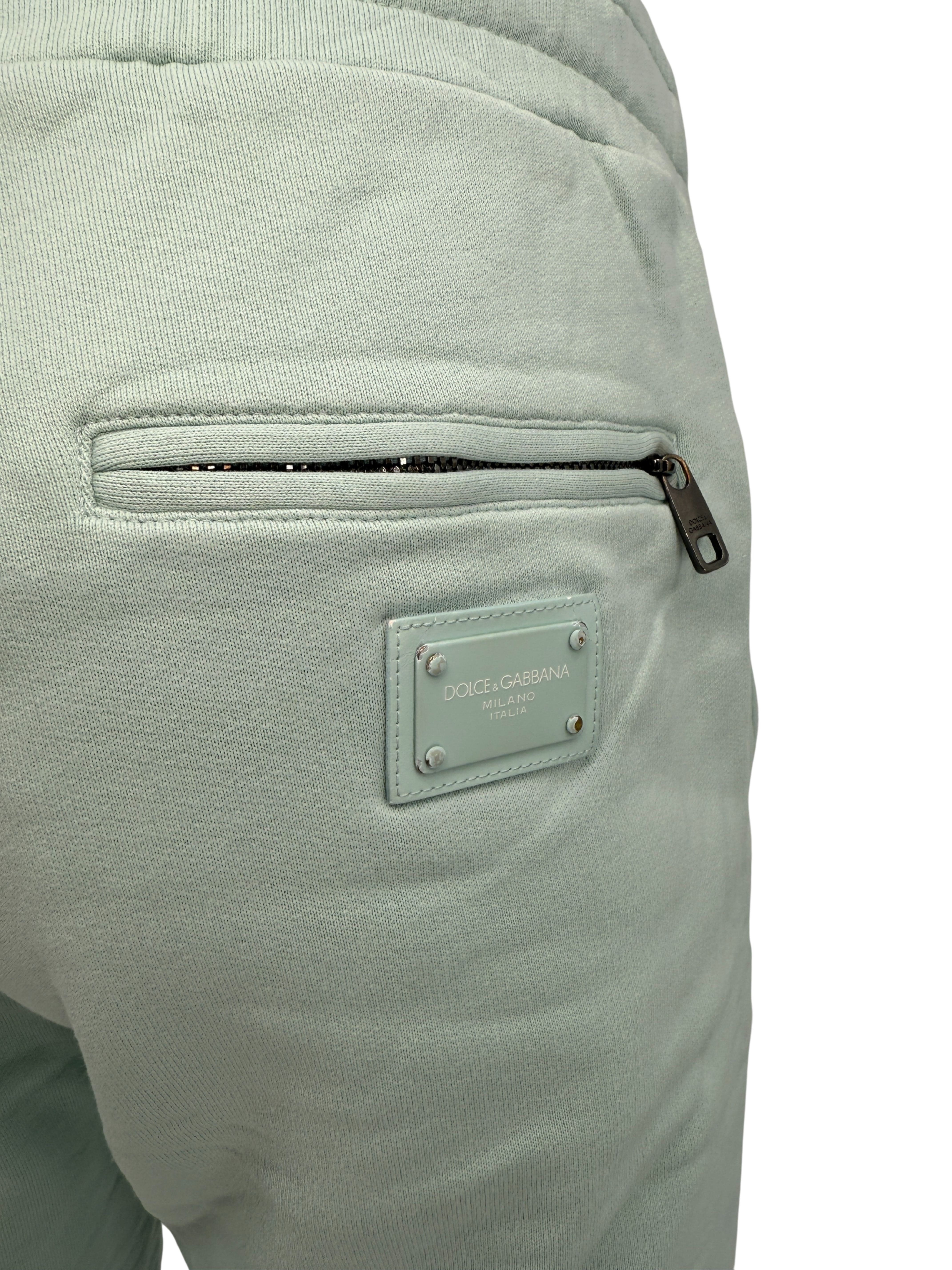 Dolce & Gabbana Jogger Shorts - Turquoise Dolce & Gabbana