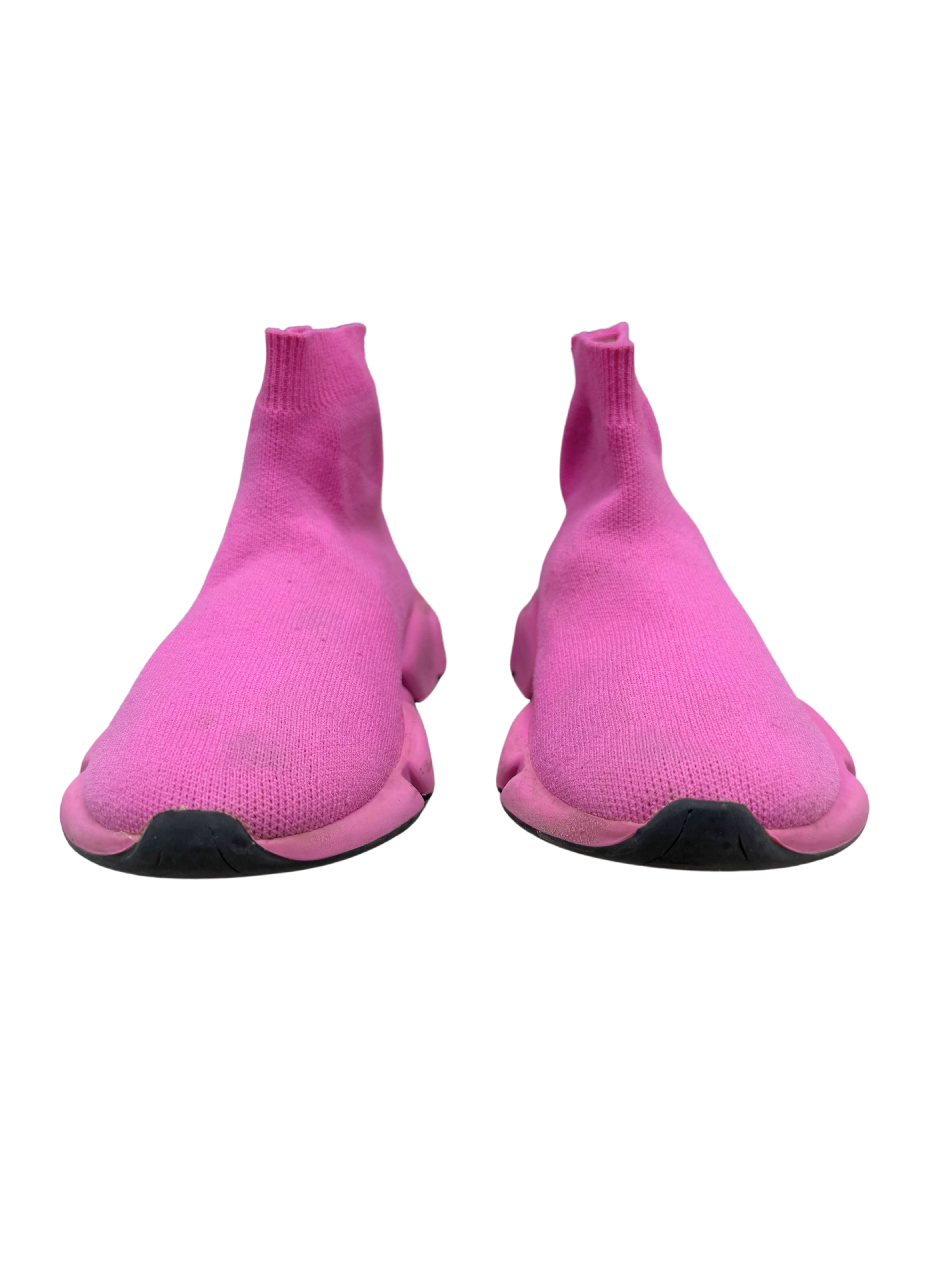 KIDS - Balenciaga Speed Trainers - Pink Balenciaga