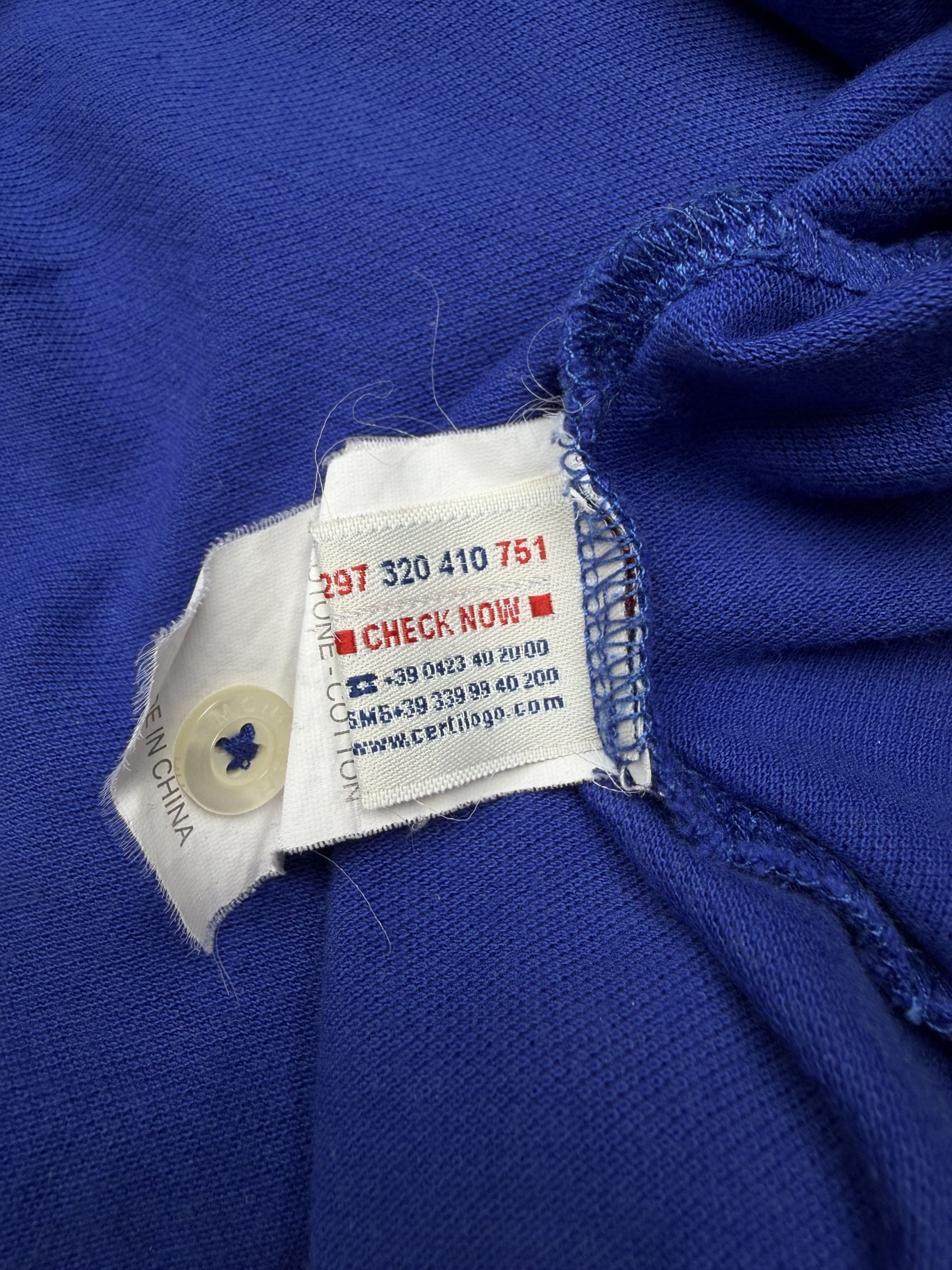 Moncler Badge Polo - Purple Moncler