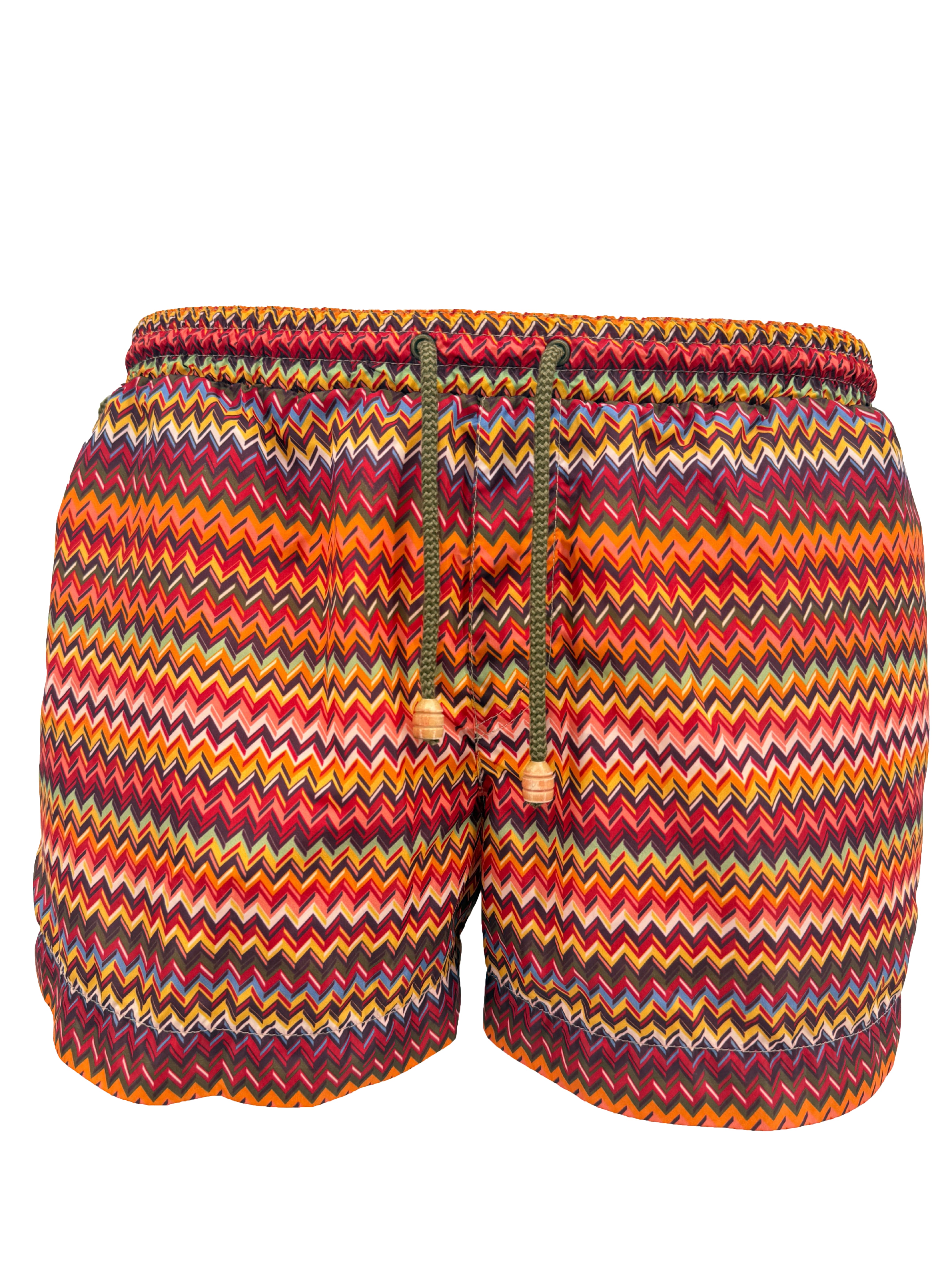 Missoni ZigZag Swim Shorts - Orange Missoni