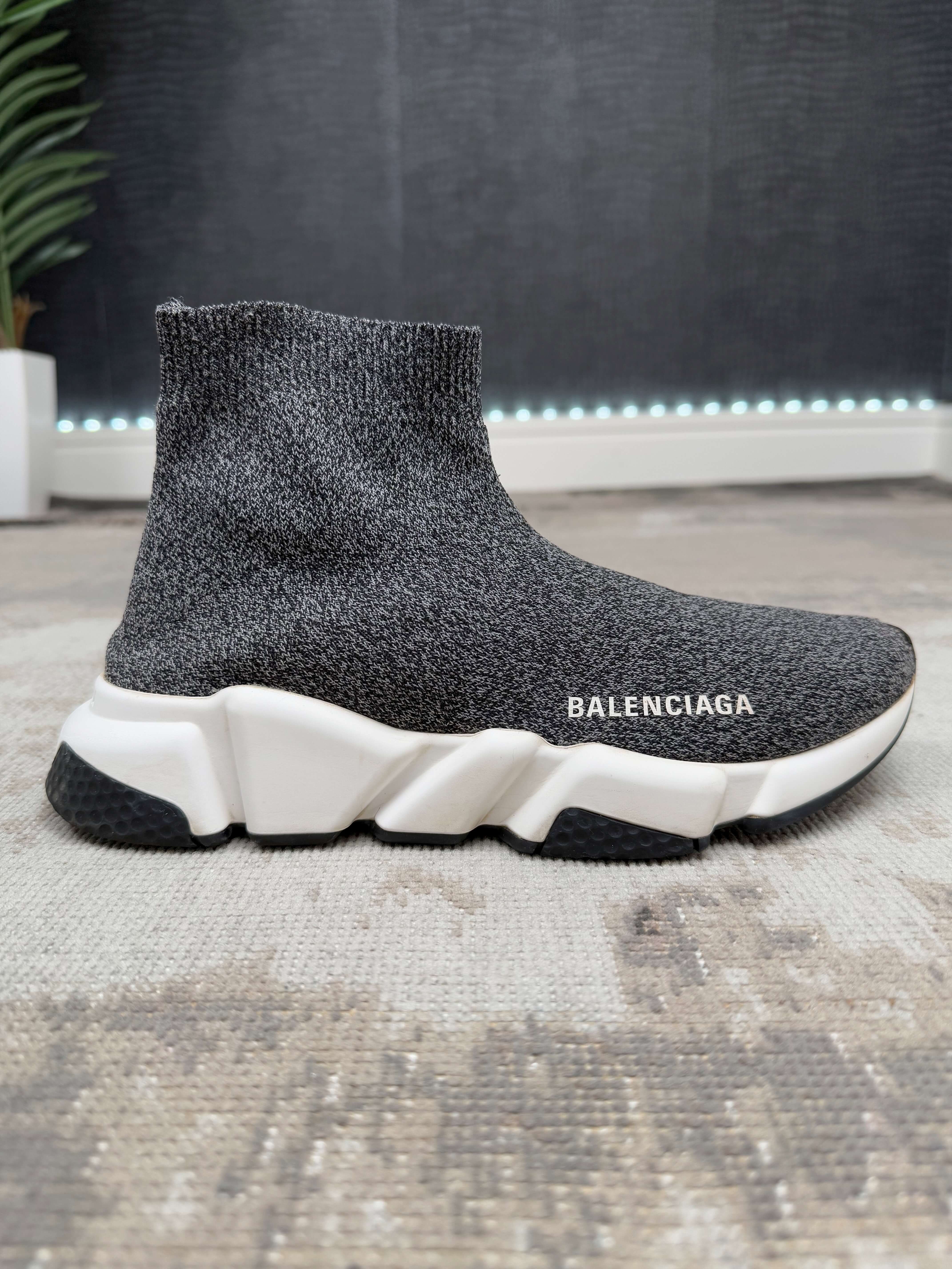 WOMEN'S - Balenciaga Speed Trainers - Black Crystal Balenciaga
