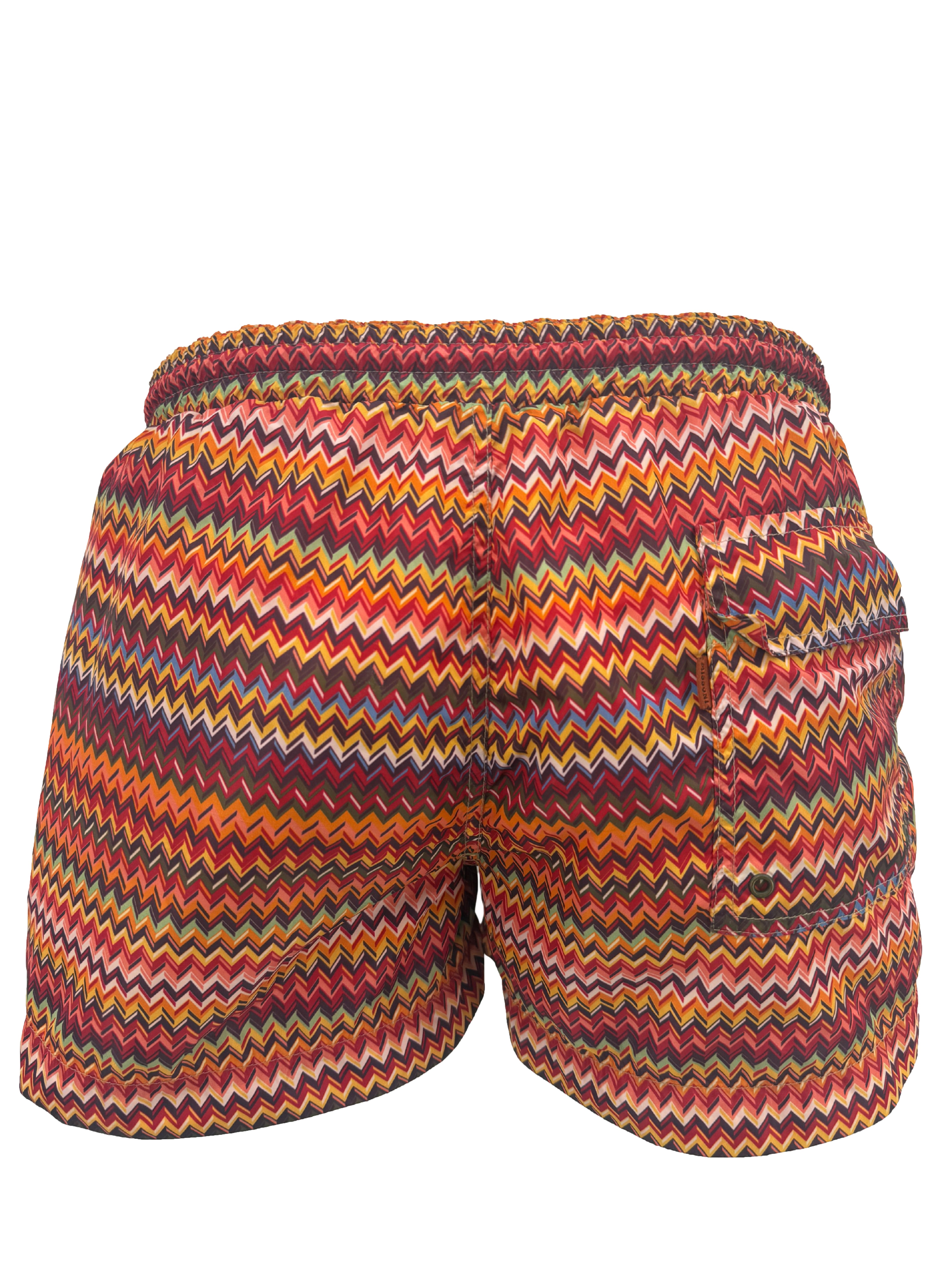 Missoni ZigZag Swim Shorts - Orange Missoni