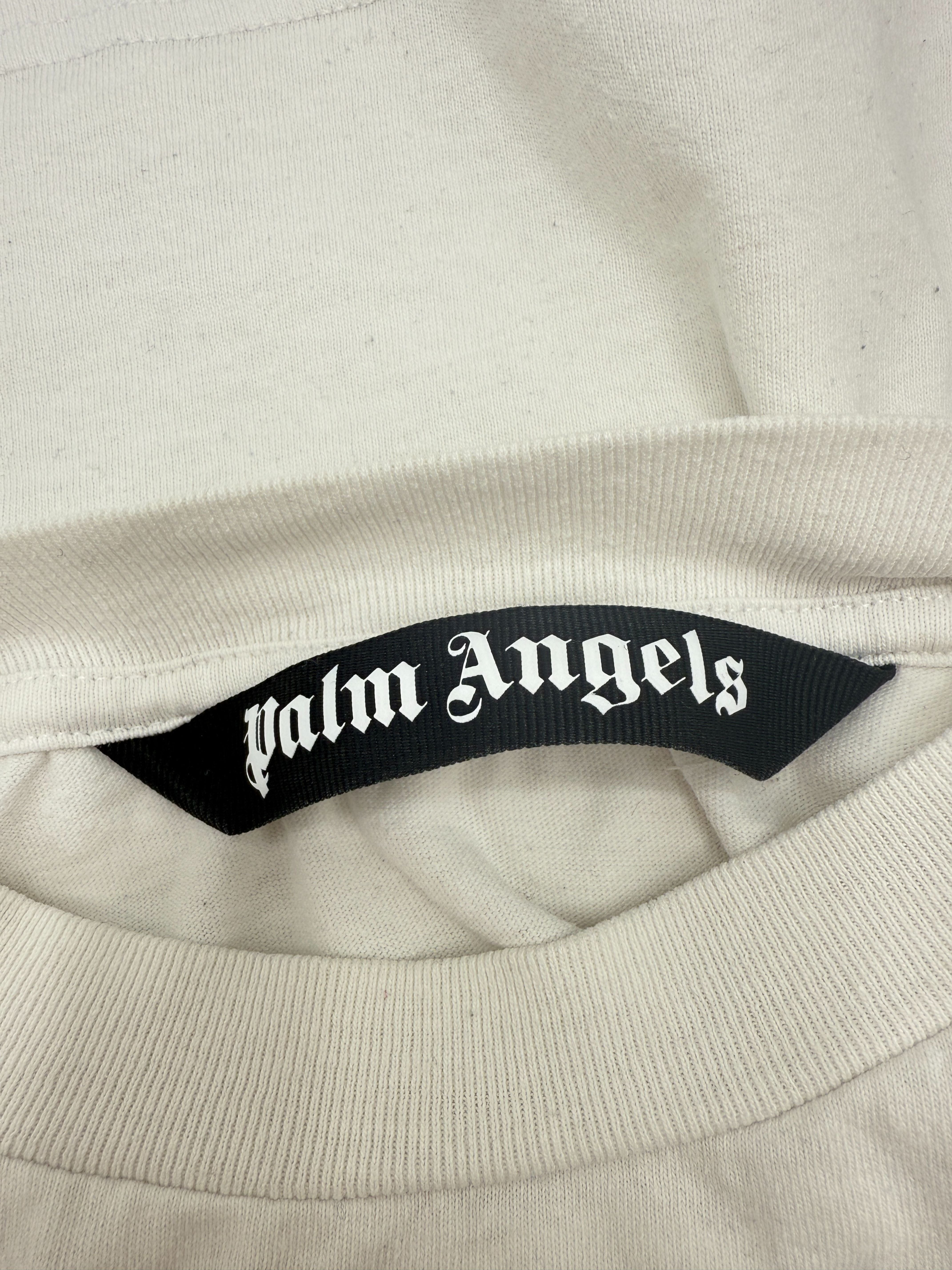 Palm Angels LA Spray T-Shirt - White Palm Angels
