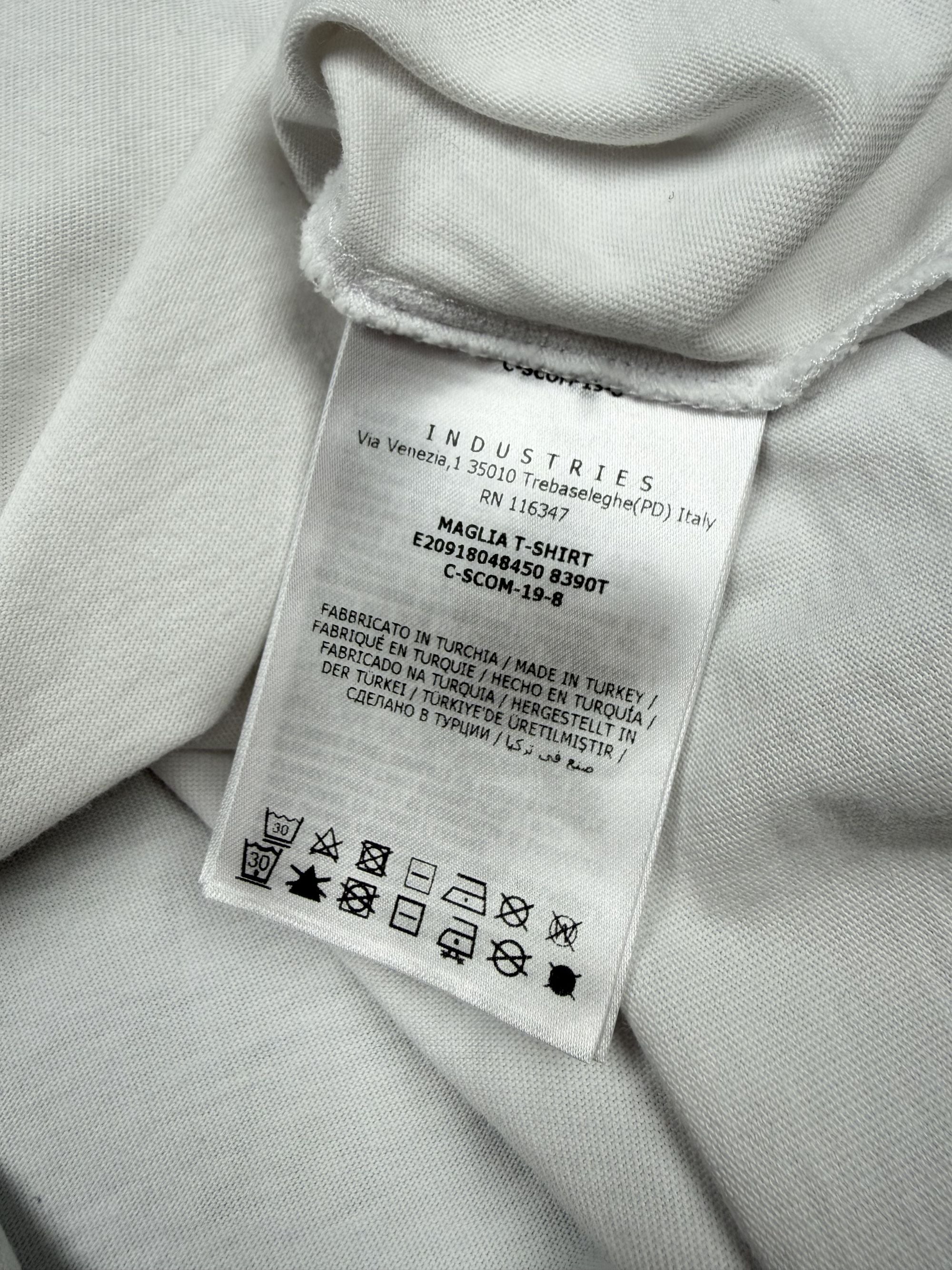 Moncler Logo Print T-Shirt - White Moncler