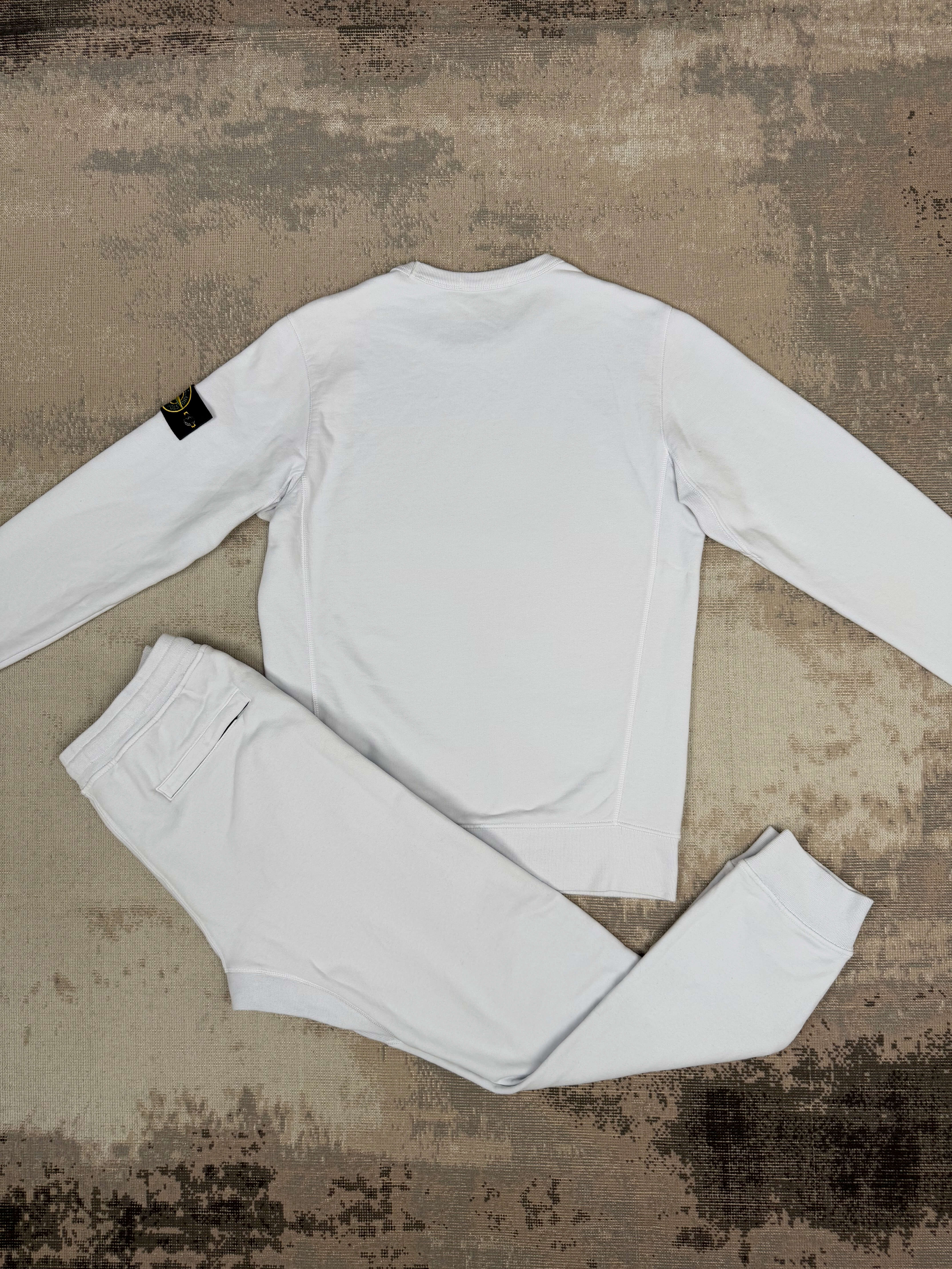 Stone Island Badge Tracksuit - Cielo Stone Island
