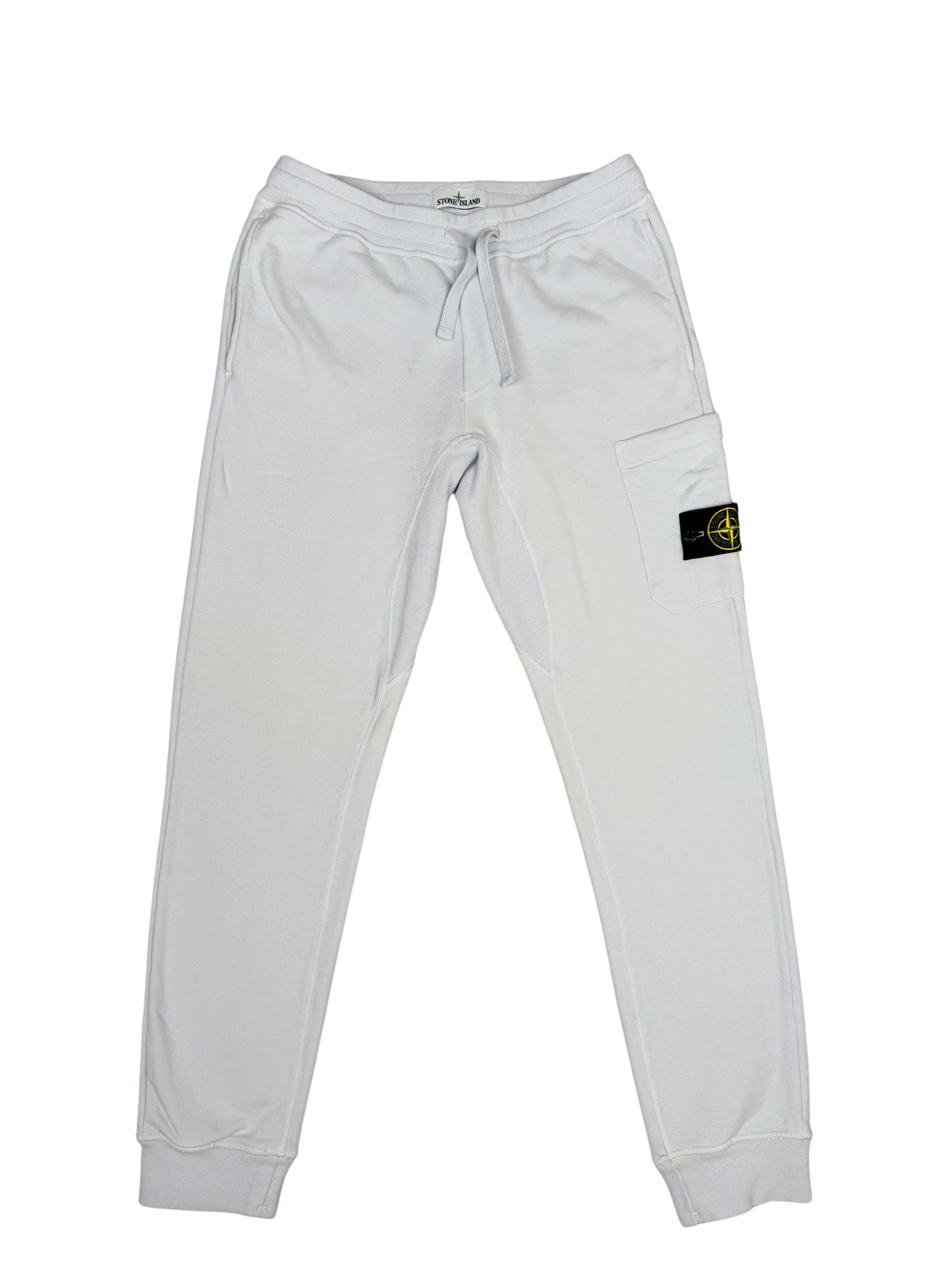 Stone Island Slim Fit Joggers - White Stone Island