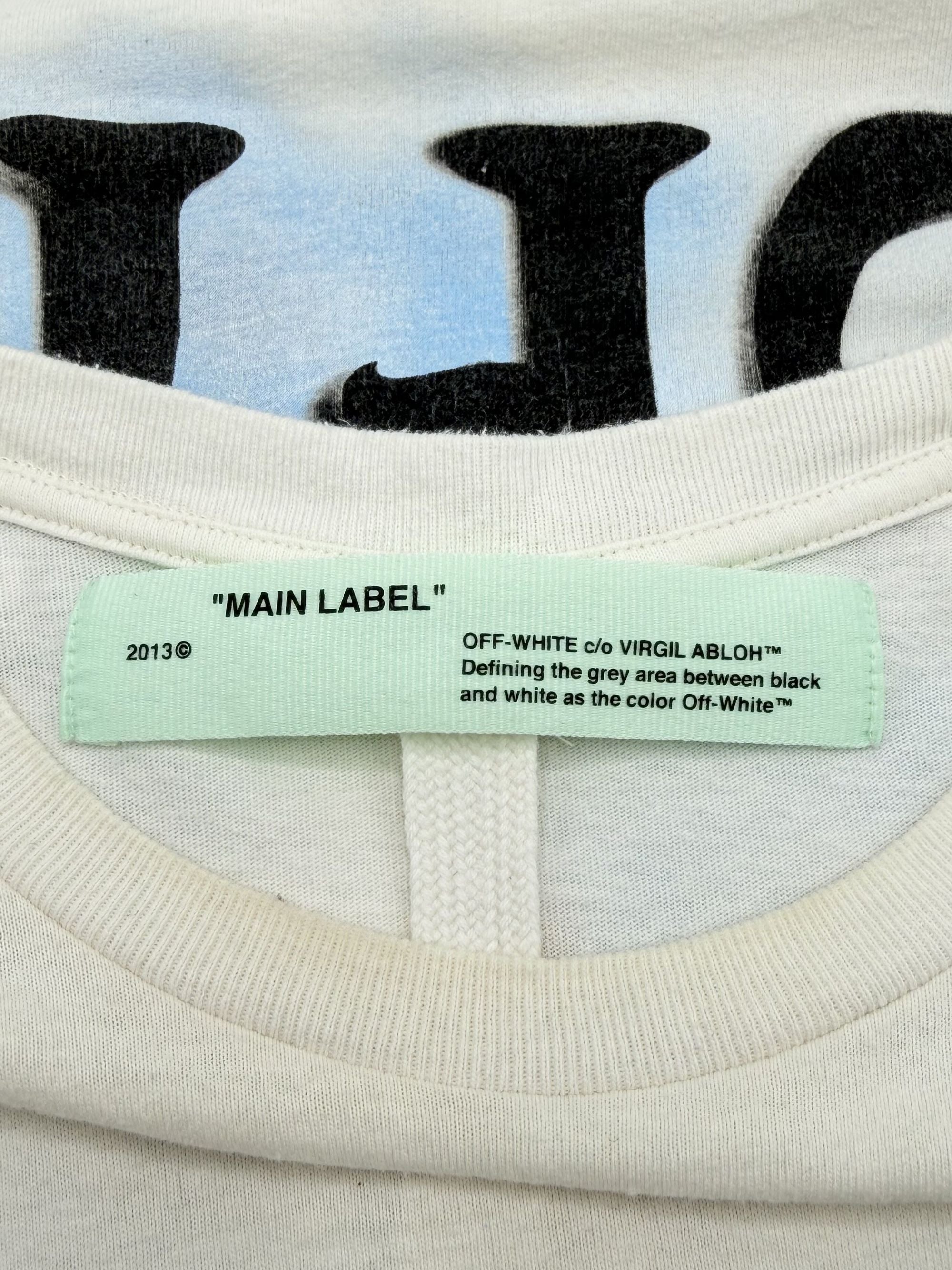 Off-White Statue of Liberty Long Sleeve T-Shirt - White Off-White