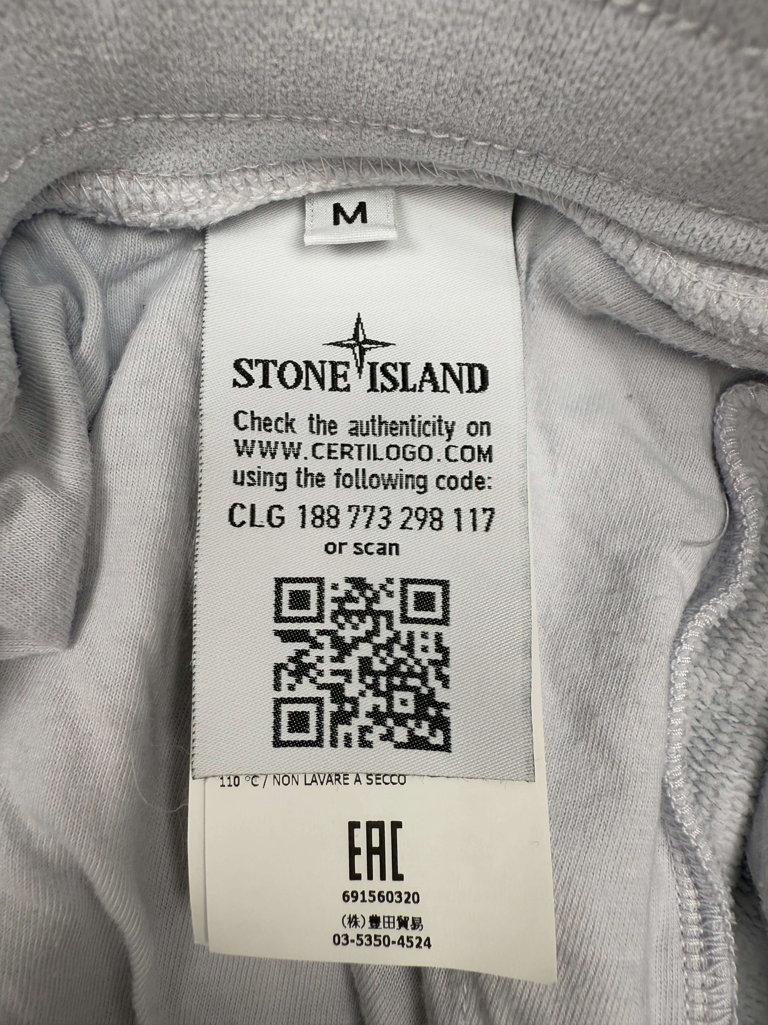 Stone Island Badge Tracksuit - Cielo Stone Island