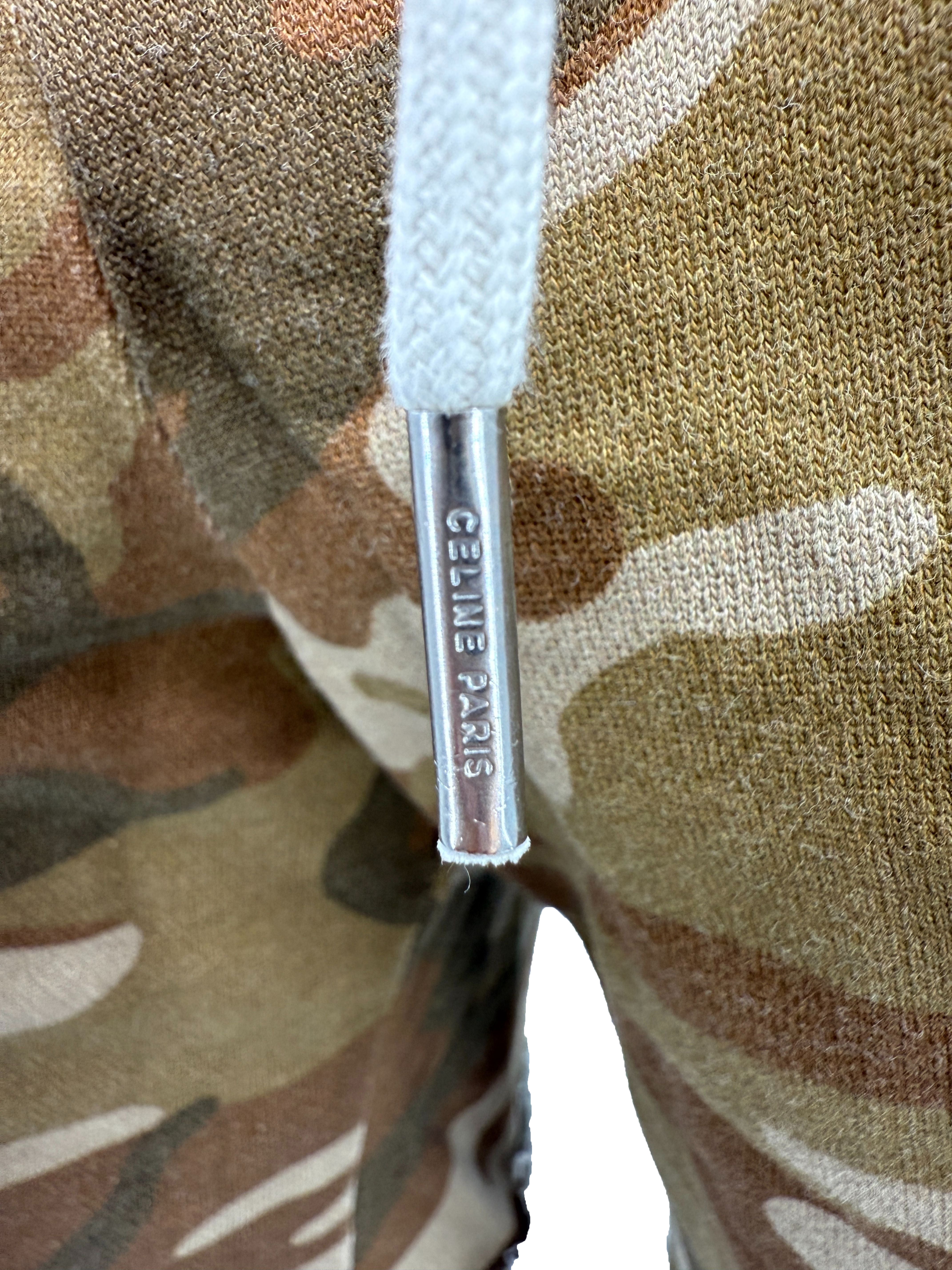 Celine Camouflage Sweat Shorts Celine