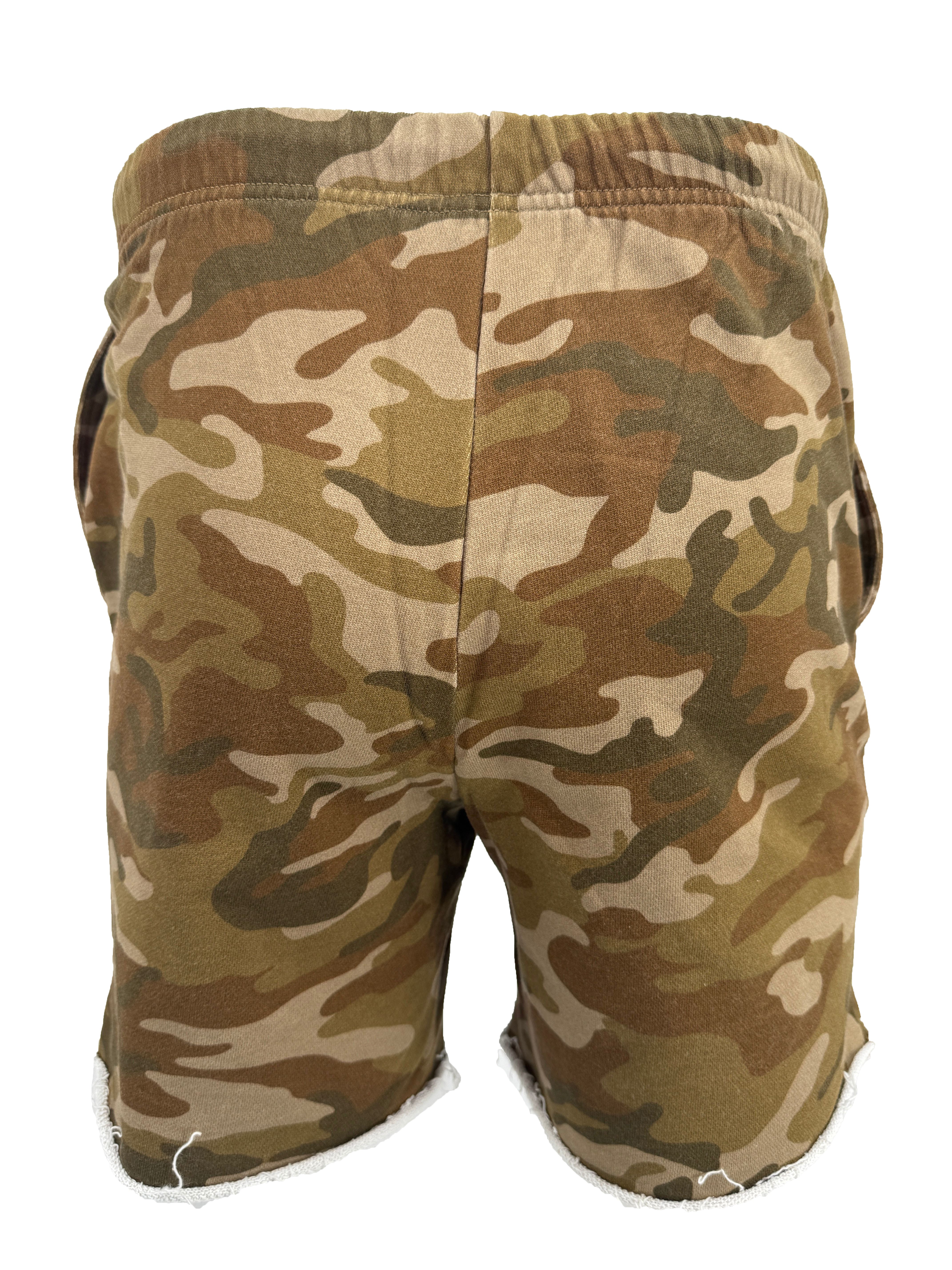 Celine Camouflage Sweat Shorts Celine