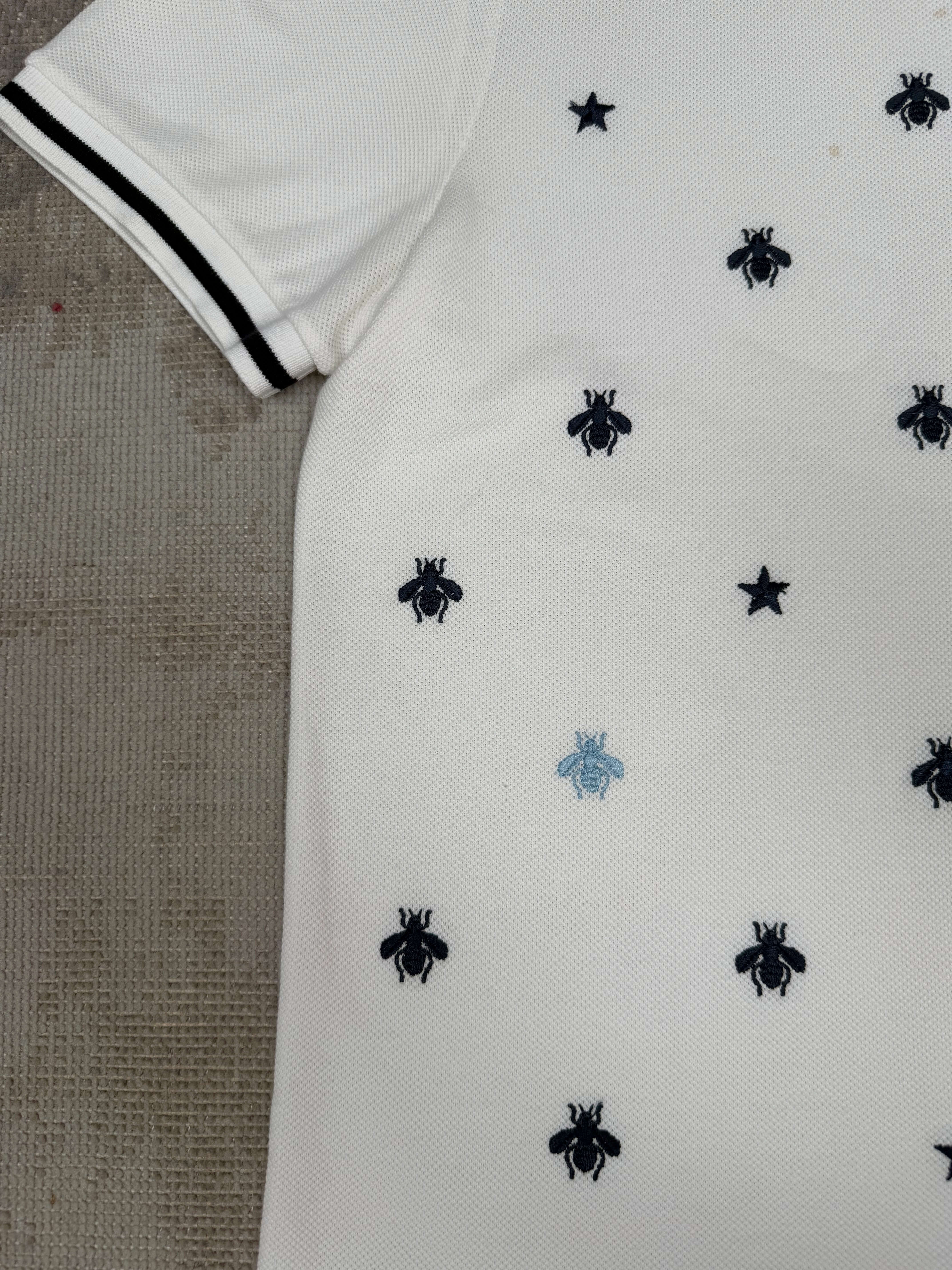 Gucci Bee Polo - White Gucci