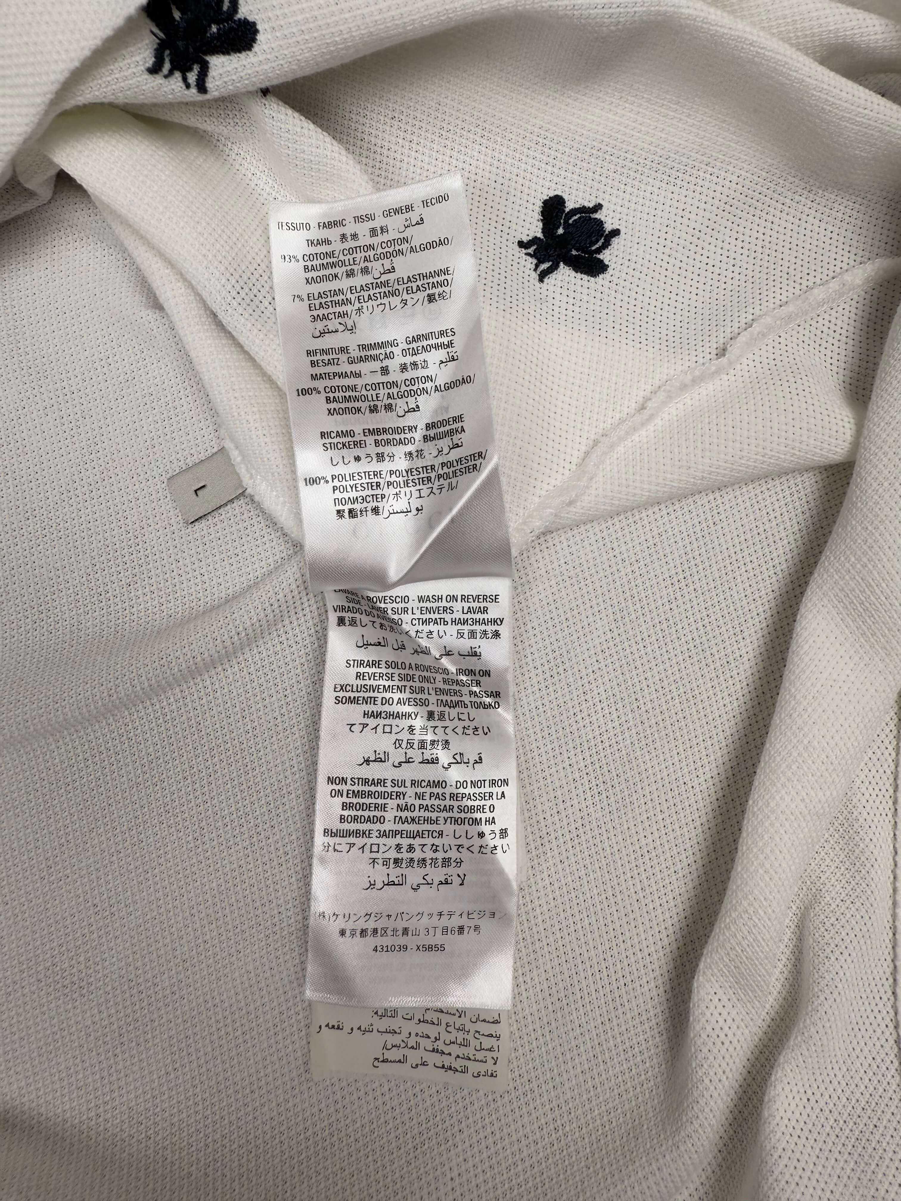 Gucci Bee Polo - White Gucci