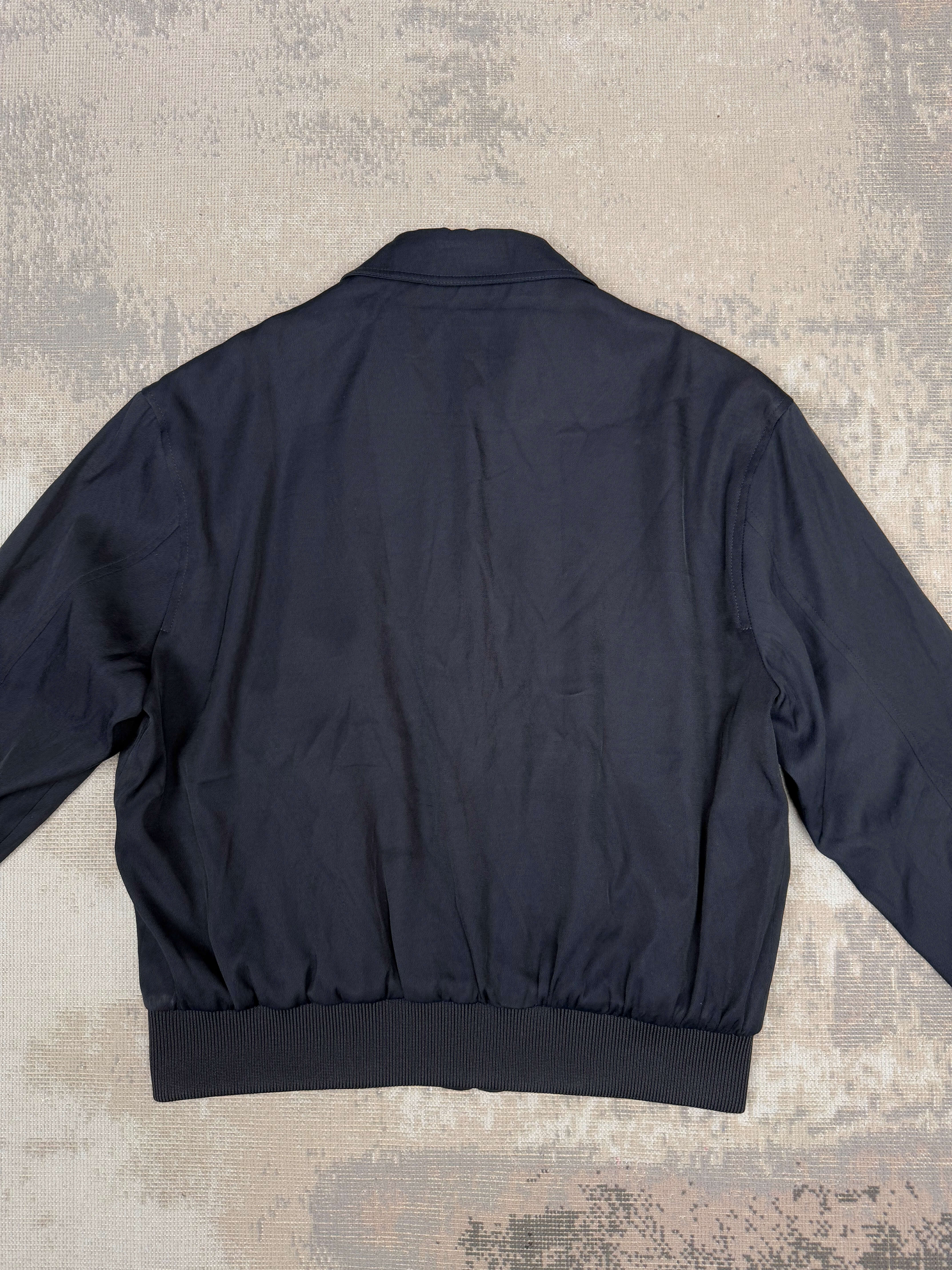 CELINE HOMME Logo-Embroidered Nylon-Twill Blouson Jacket Celine